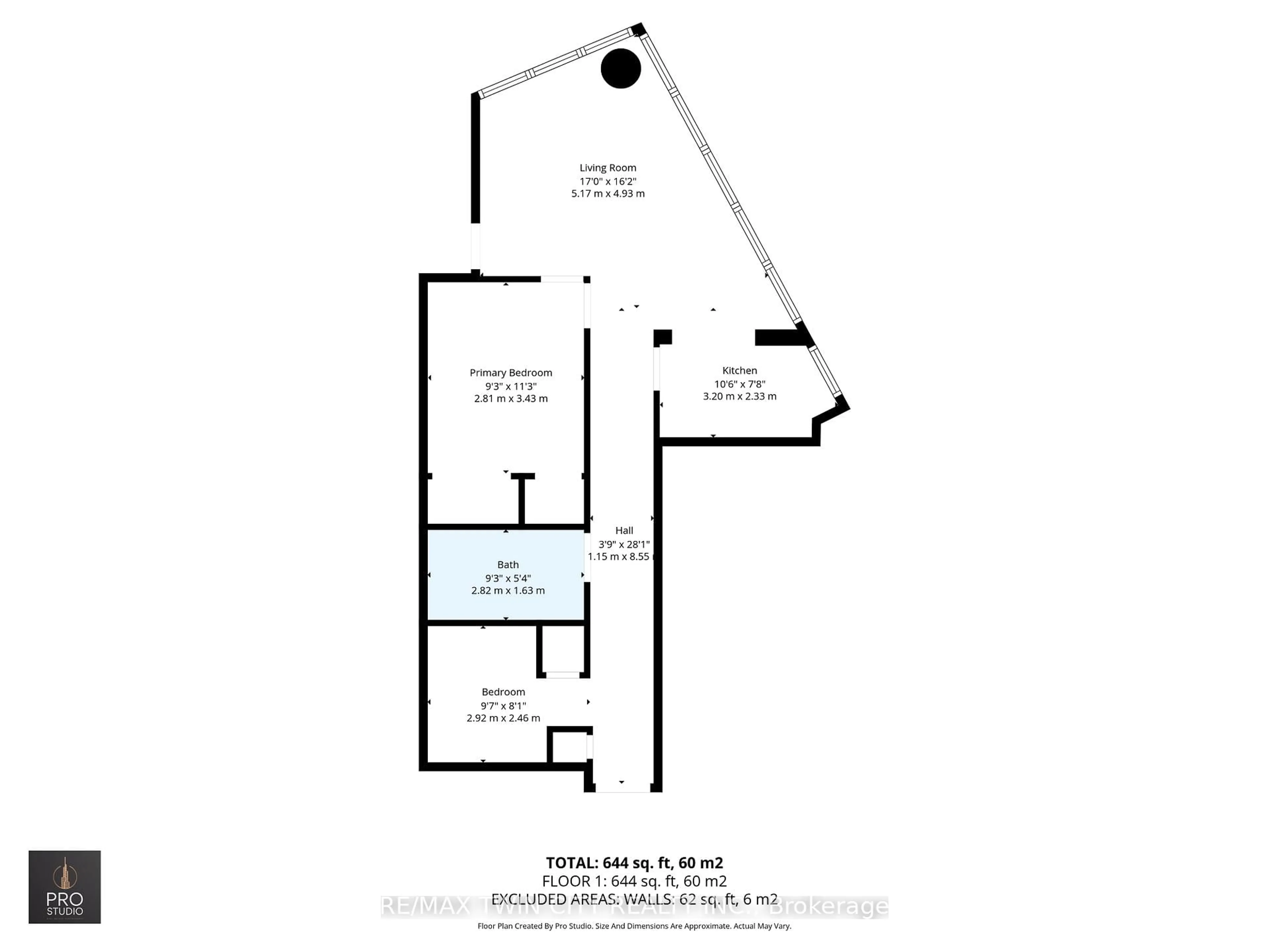Floor plan for 81 Navy Wharf Crt #201, Toronto Ontario M5V 3S2