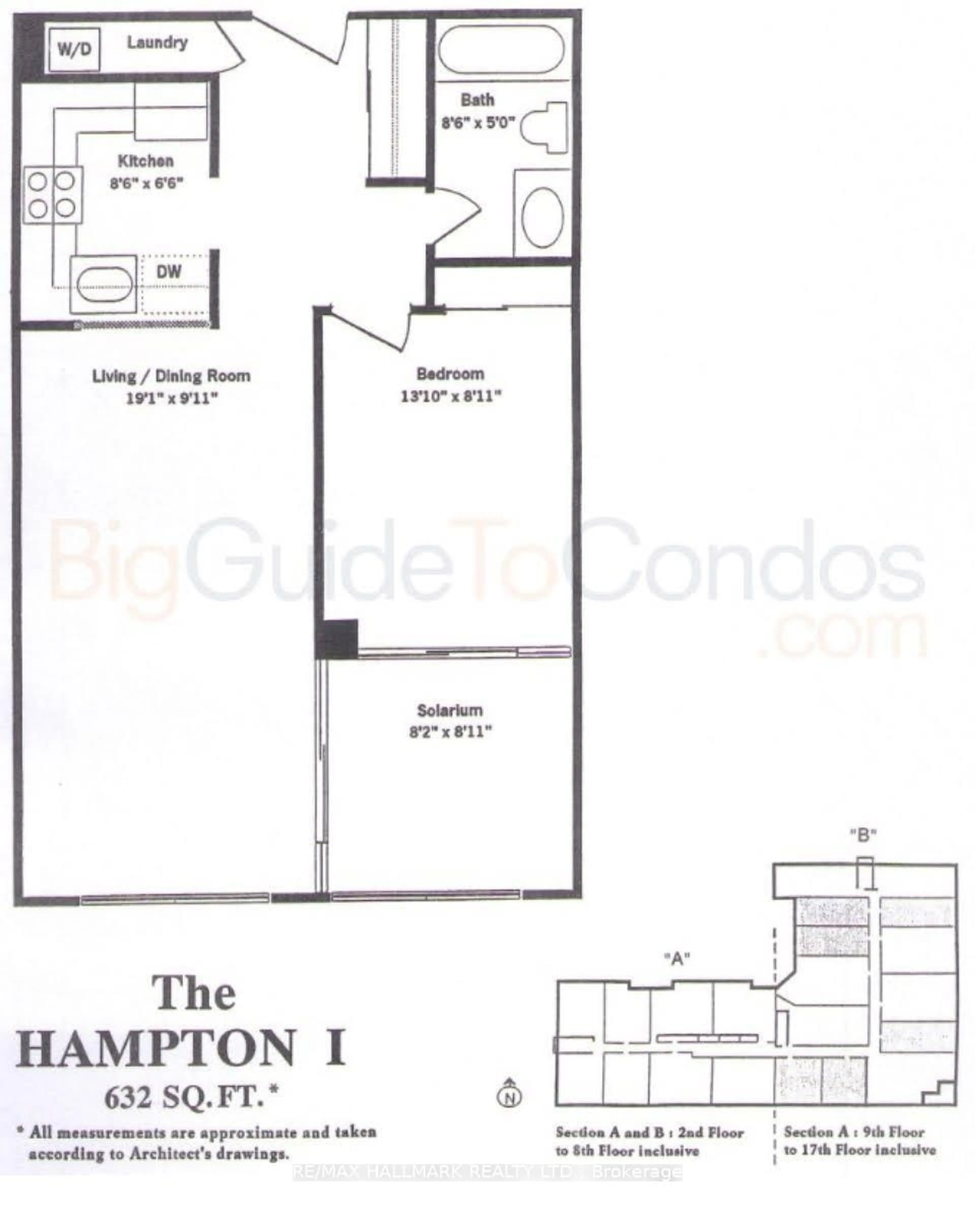 Floor plan for 92 King St #216, Toronto Ontario M5C 2V8