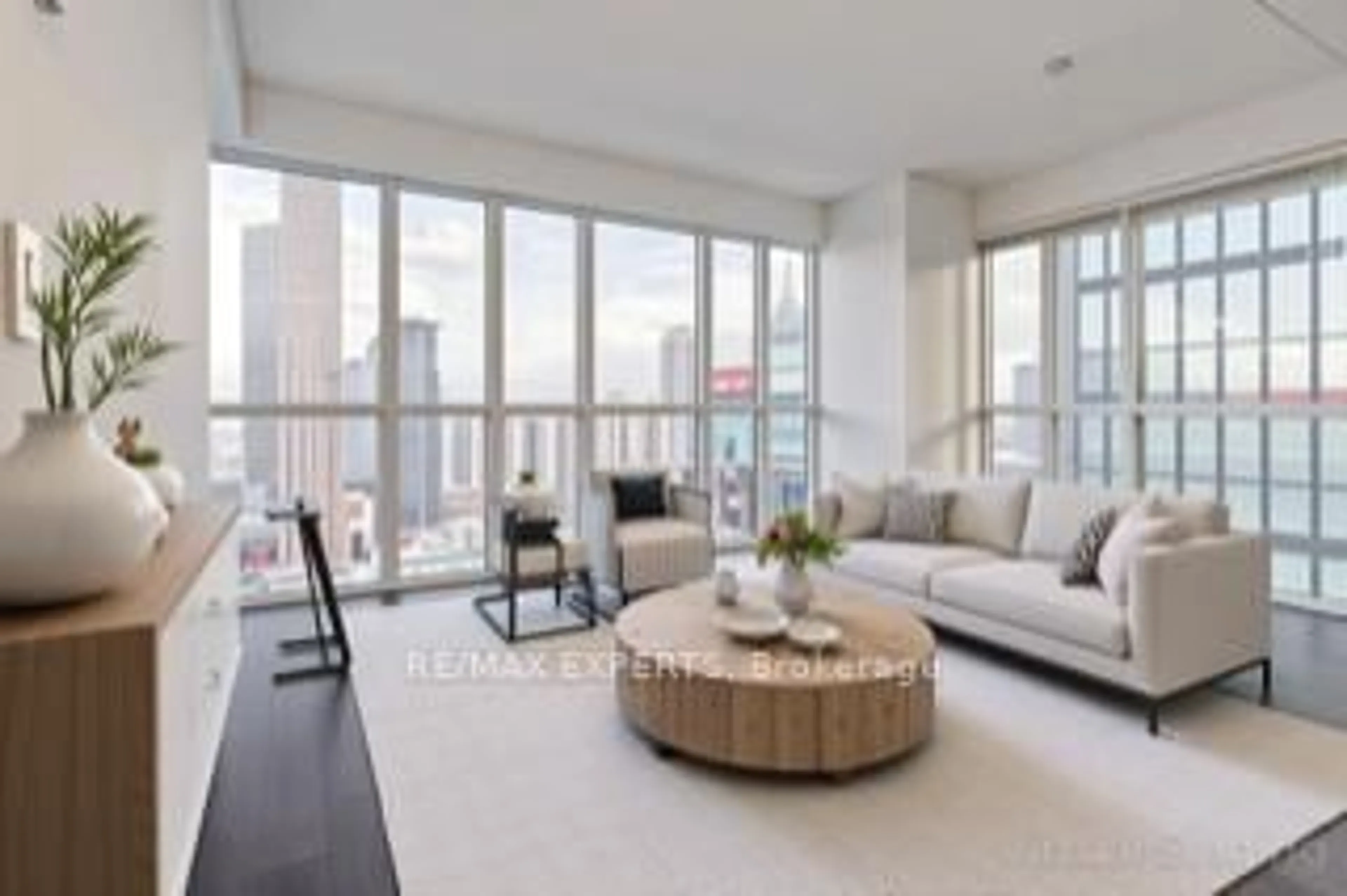 Living room with furniture, unknown for 28 Ted Rogers Way #2602, Toronto Ontario M4Y 2J4