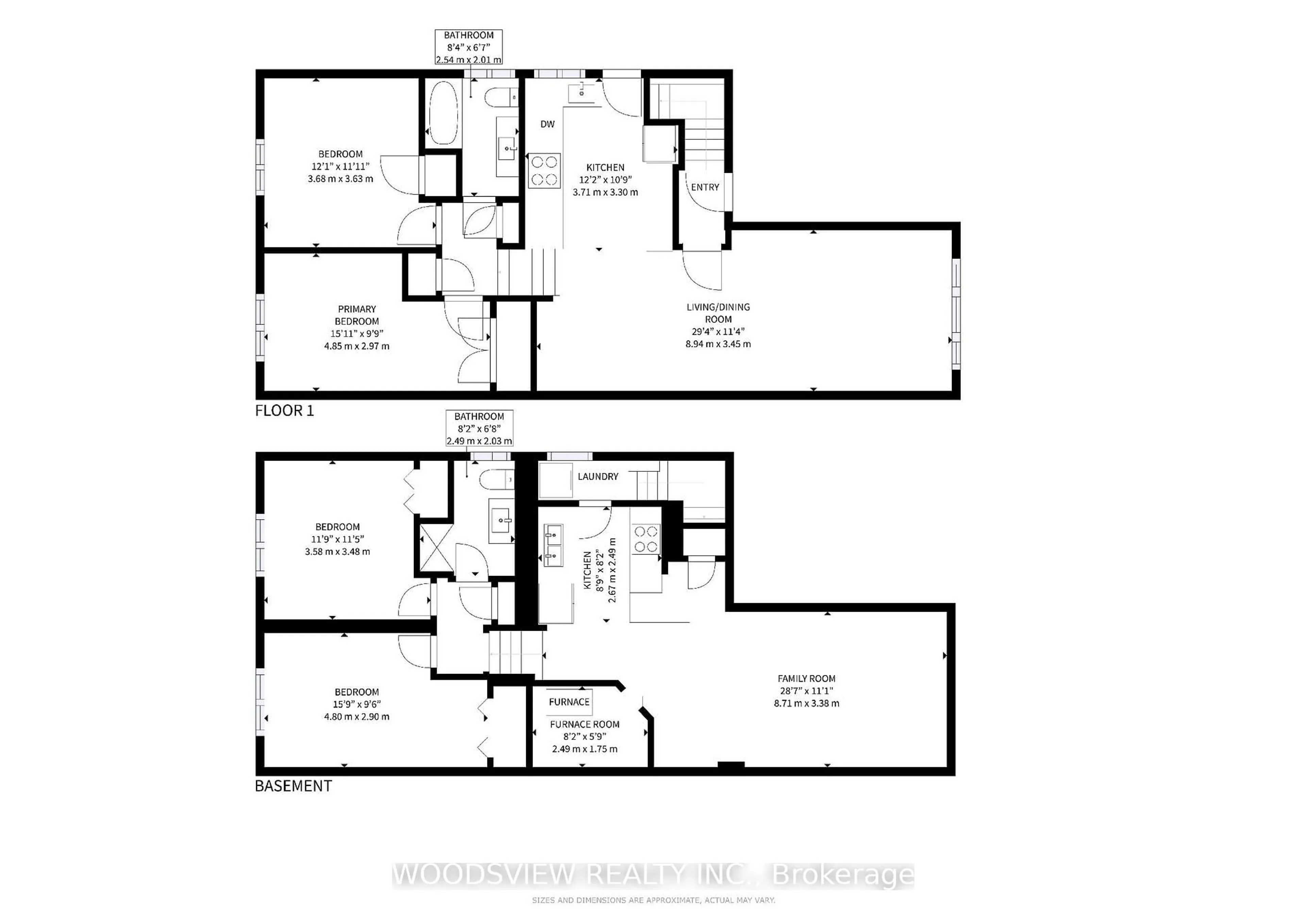 Floor plan for 56 Niantic Cres, Toronto Ontario M3A 2H7