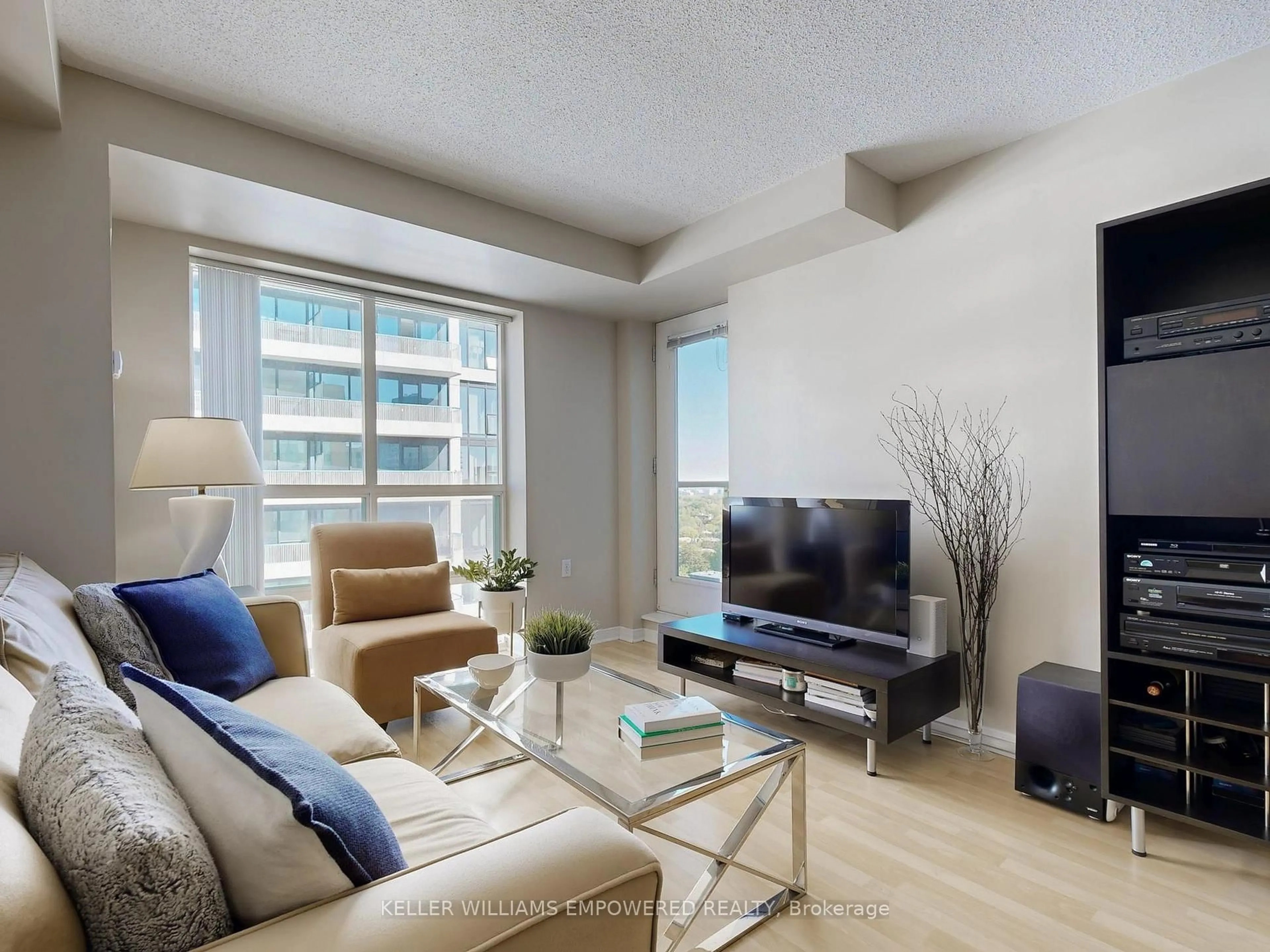 Living room with furniture, unknown for 28 Olive Ave #LPH01, Toronto Ontario M2N 7E6