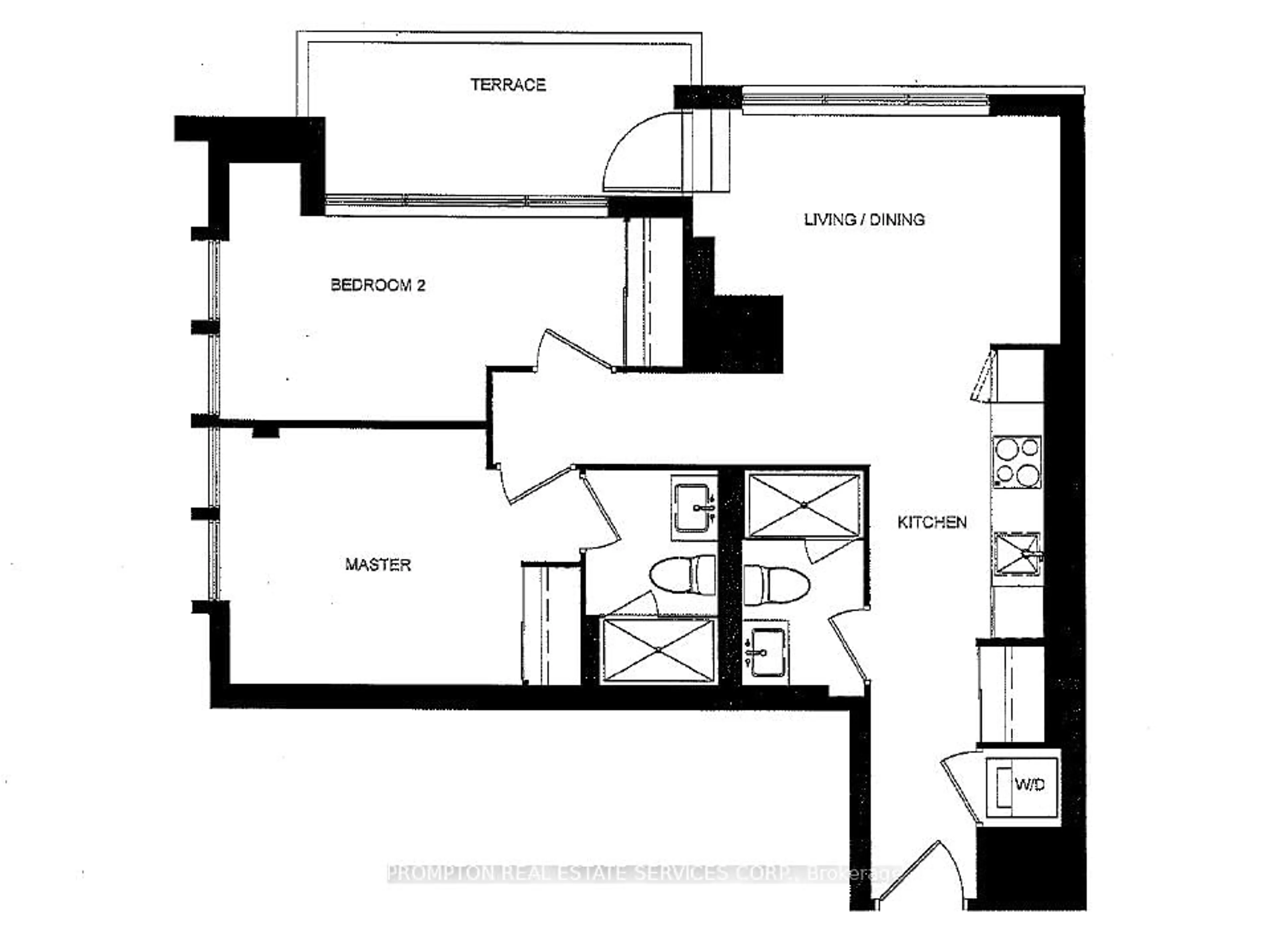 Floor plan for 1 Quarringrton Lane, Toronto Ontario M3C 0S6