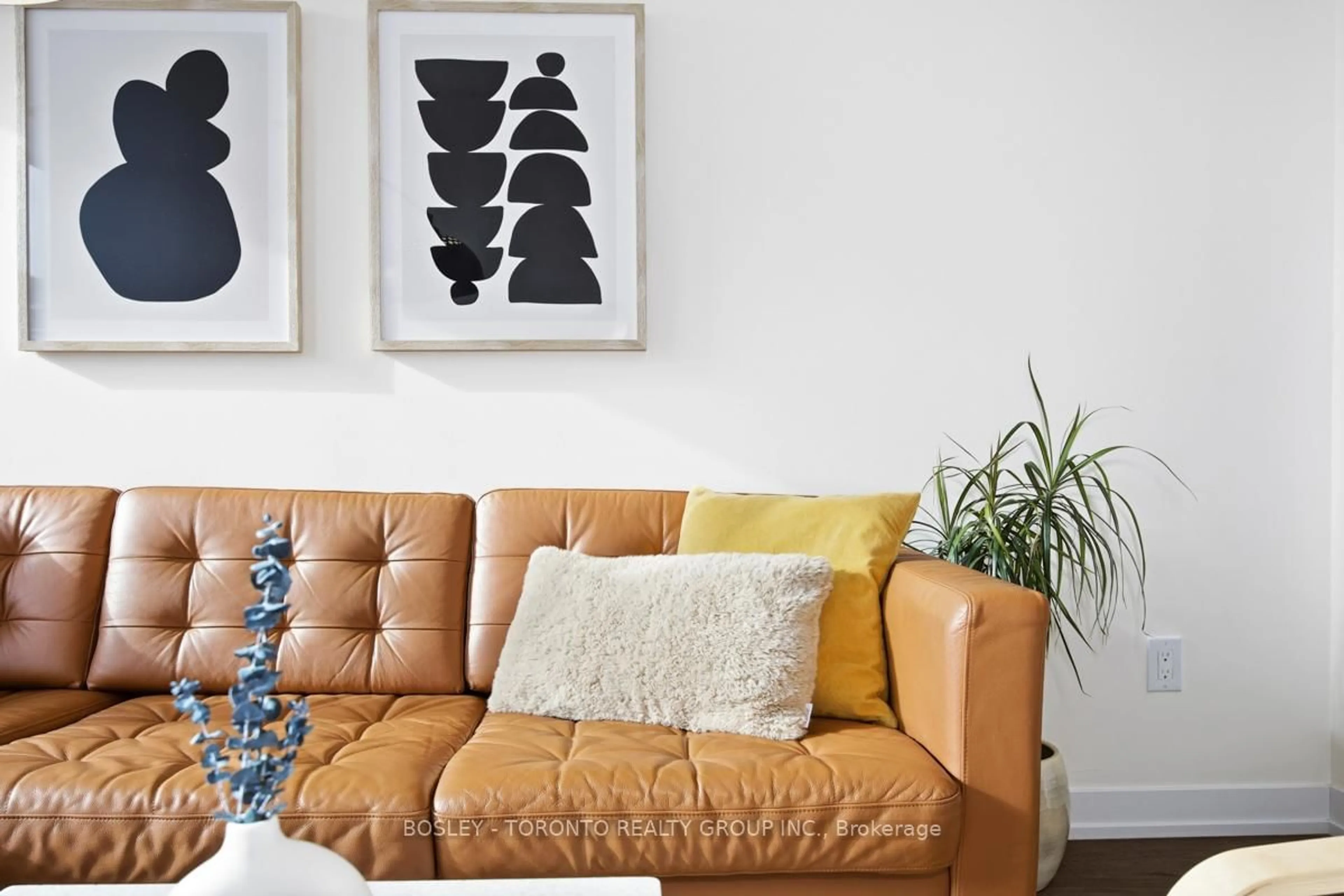 Living room with furniture, unknown for 105 George St #807, Toronto Ontario M5A 0L4