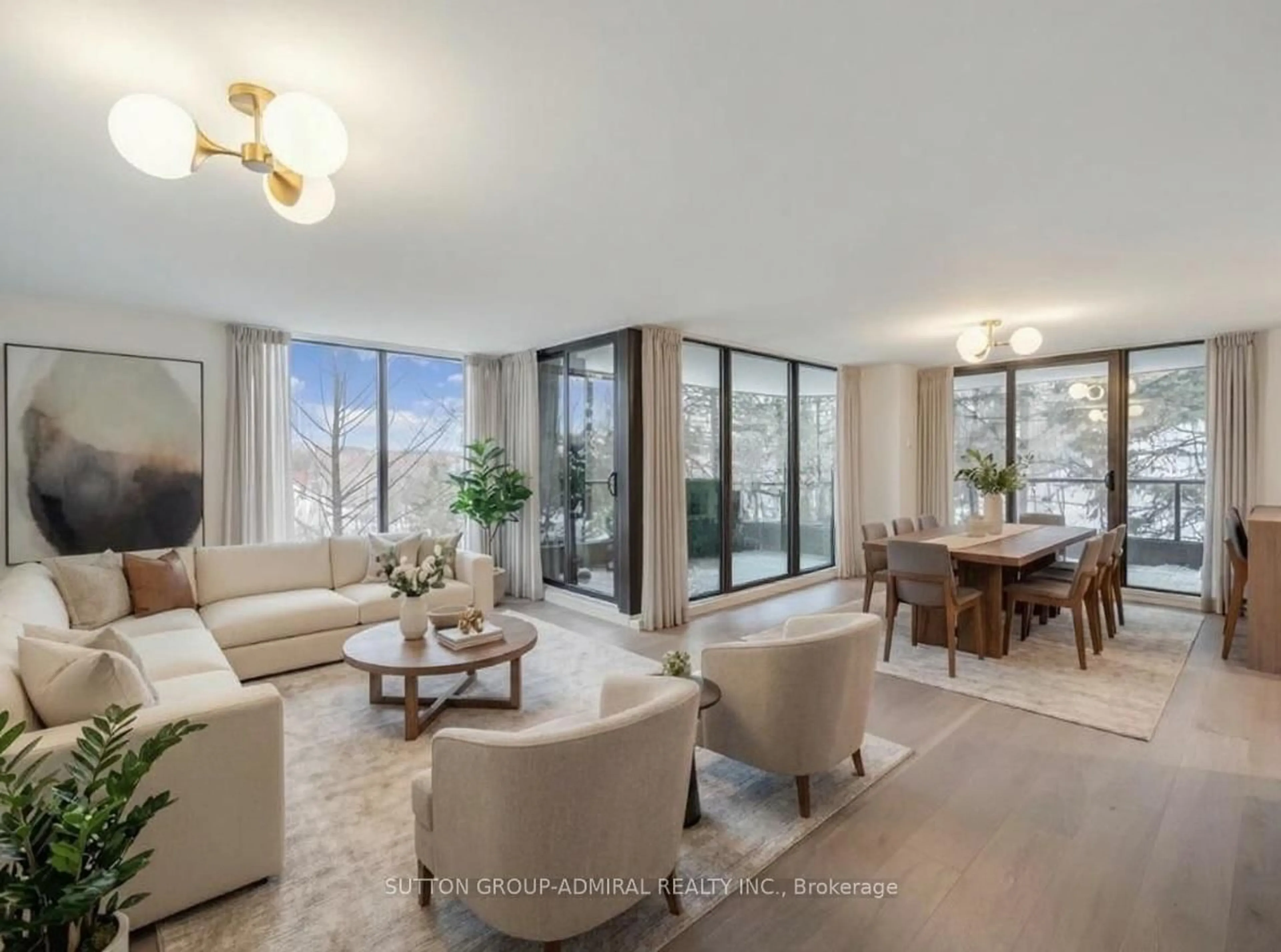 Living room with furniture, unknown for 3900 Yonge St #405, Toronto Ontario M4N 3N6