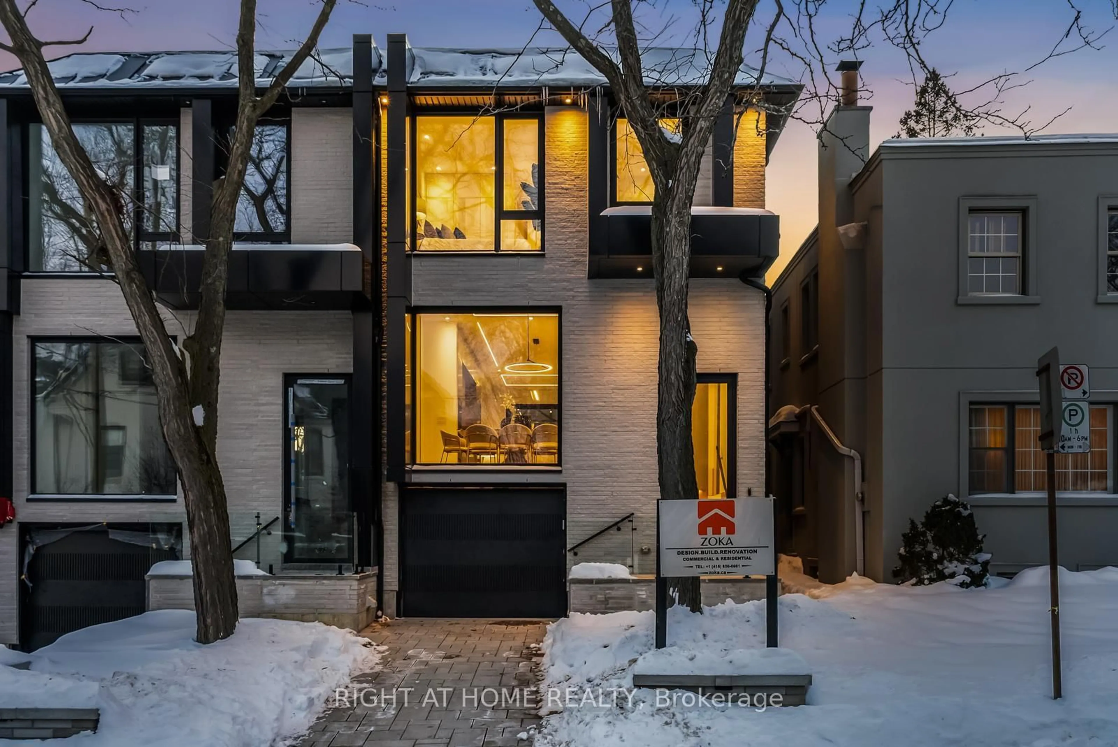 Home with brick exterior material, street for 74B Rathnelly Ave, Toronto Ontario M4V 2M6