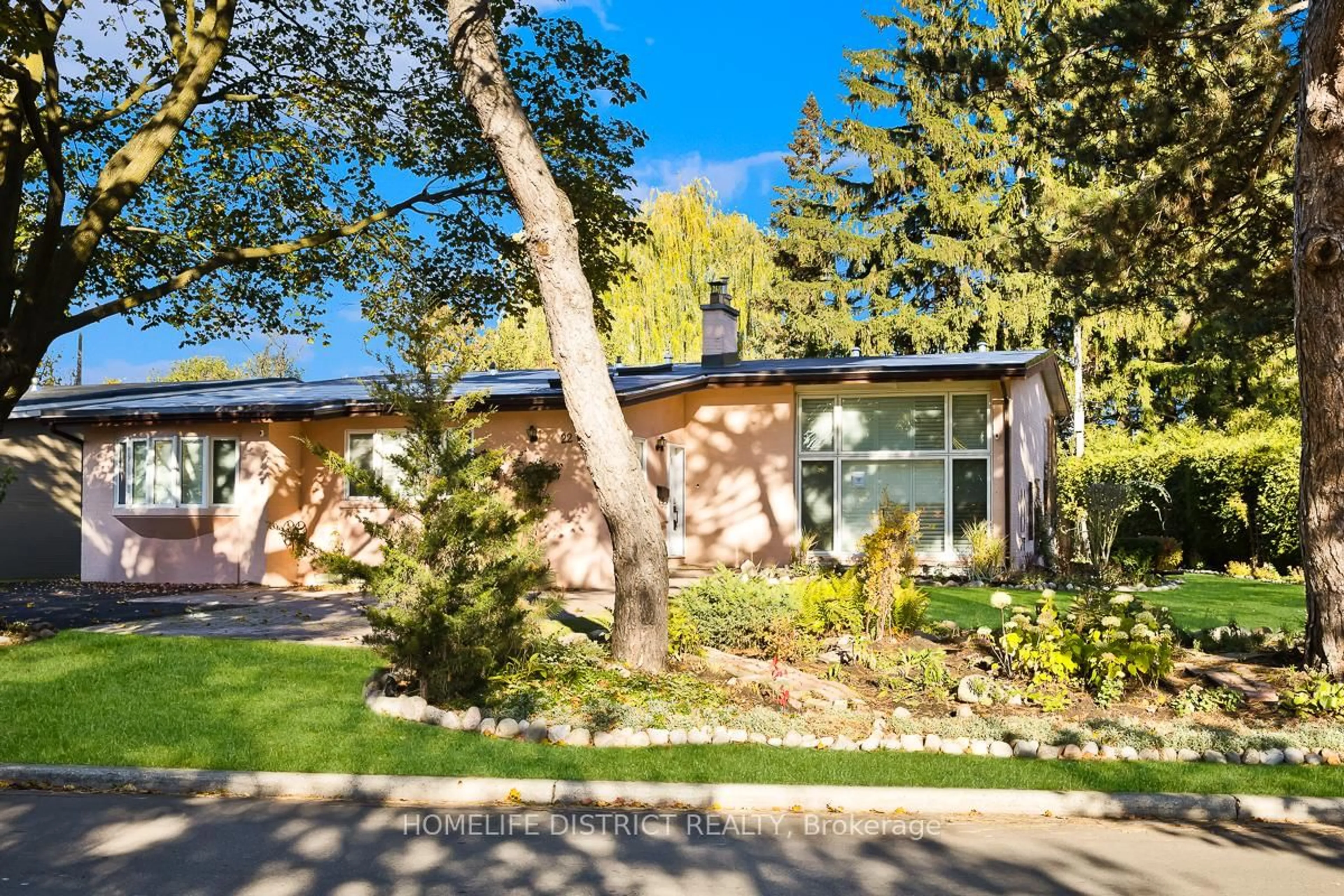 Home with brick exterior material, street for 22 Greenland Rd, Toronto Ontario M3C 1N2