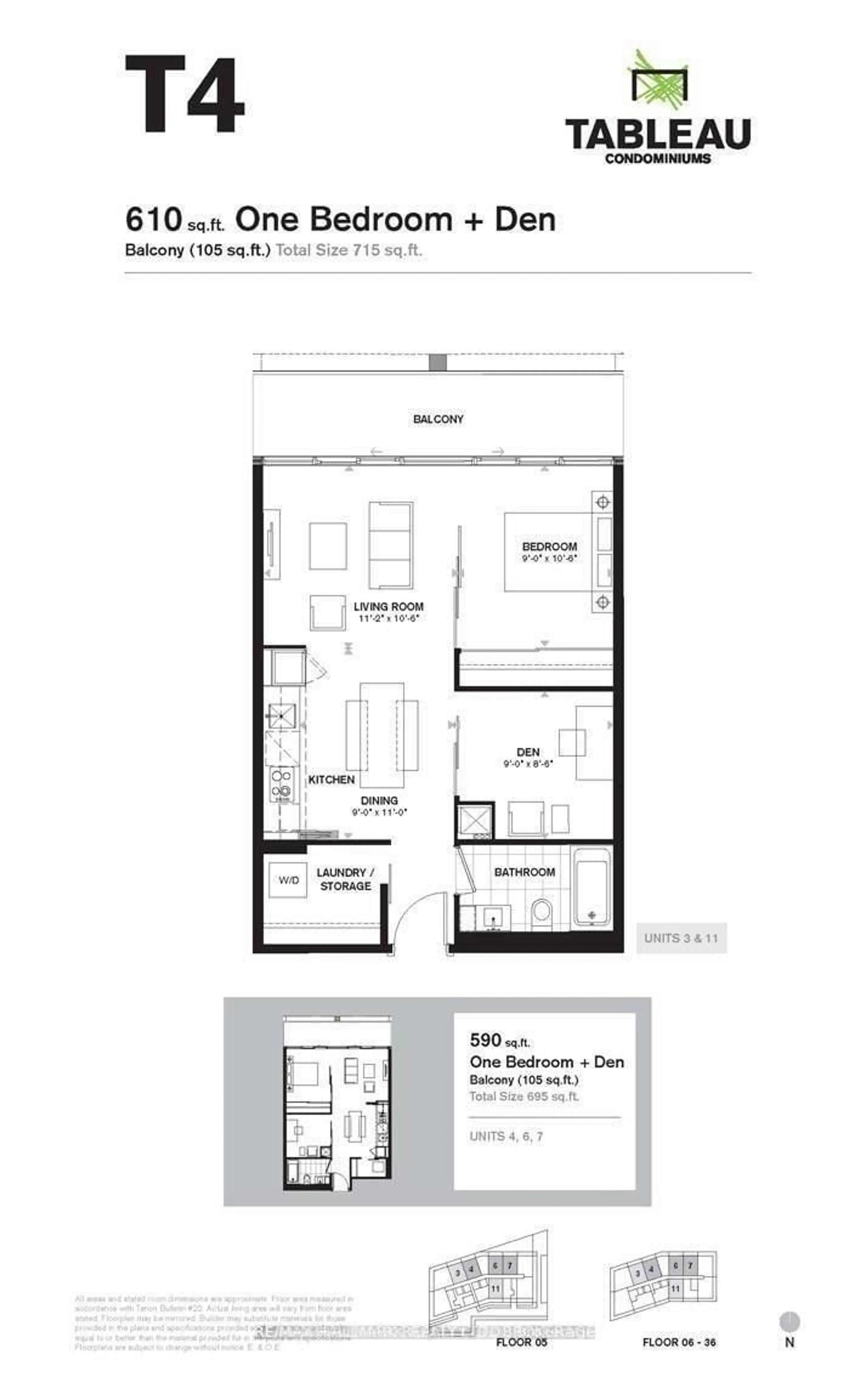 Floor plan for 125 Peter St #2404, Toronto Ontario M5V 0M2