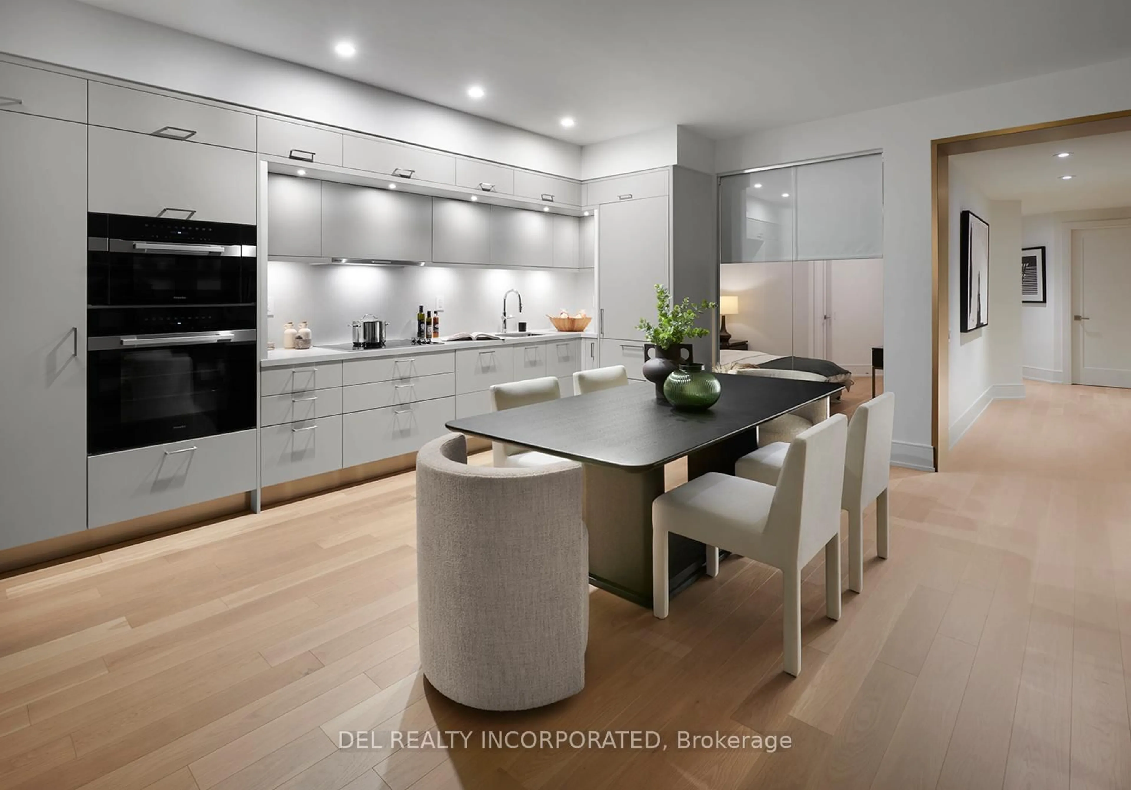 Contemporary kitchen, unknown for 155 Merchants' Wharf #418, Toronto Ontario M5A 0Y4