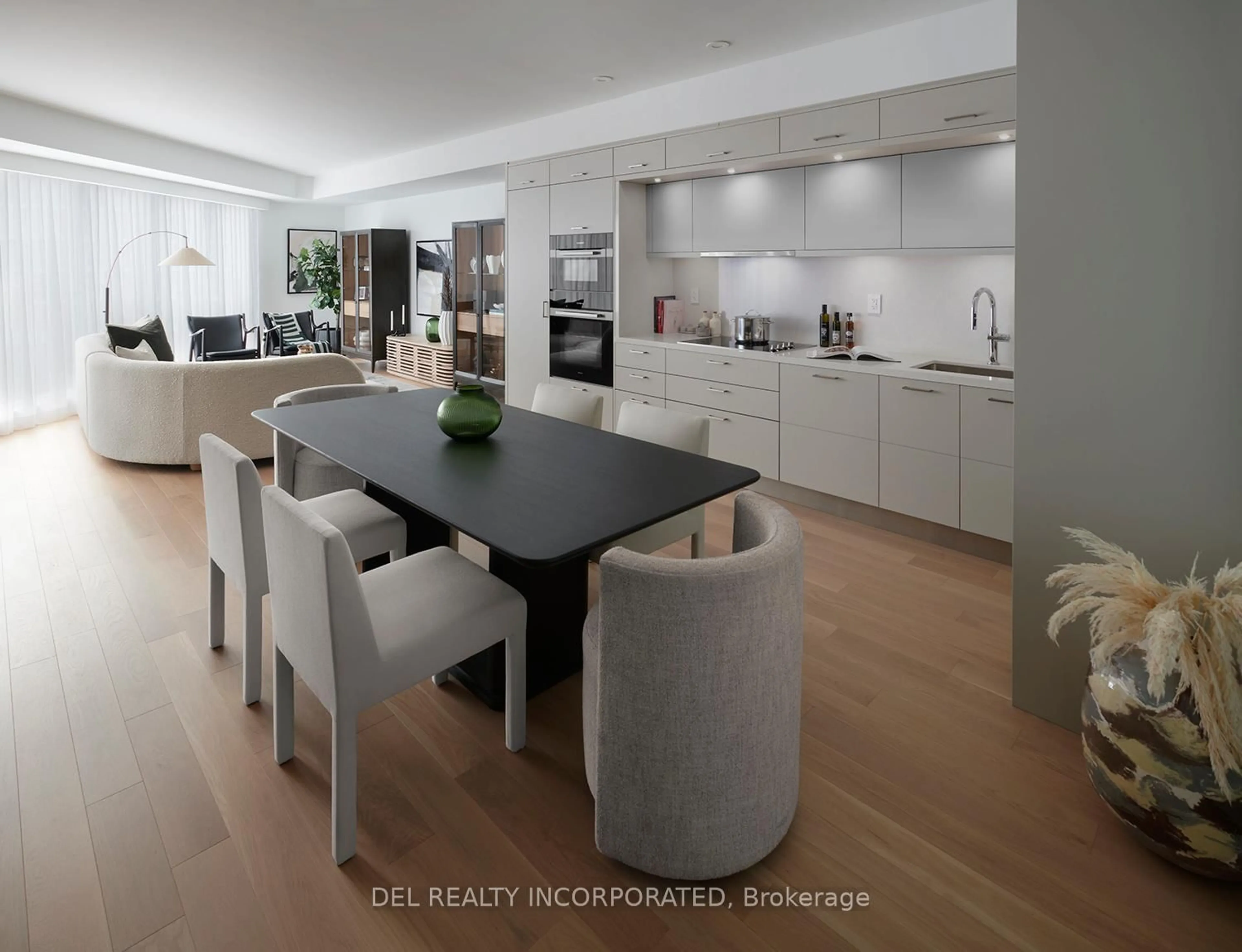 Contemporary kitchen, unknown for 155 Merchants' Wharf #418, Toronto Ontario M5A 0Y4