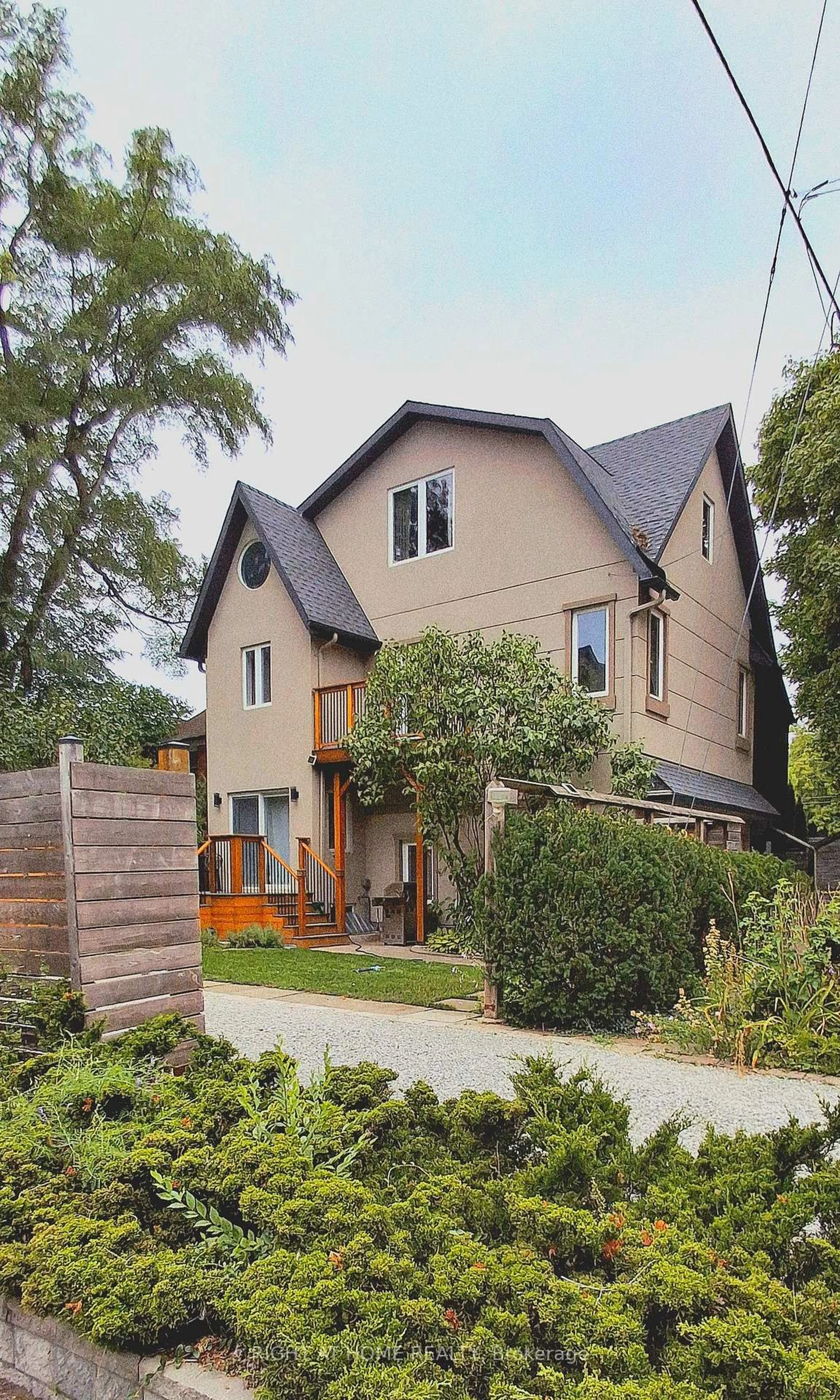 Home with brick exterior material, street for 107 Otter Cres, Toronto Ontario M5N 2W9