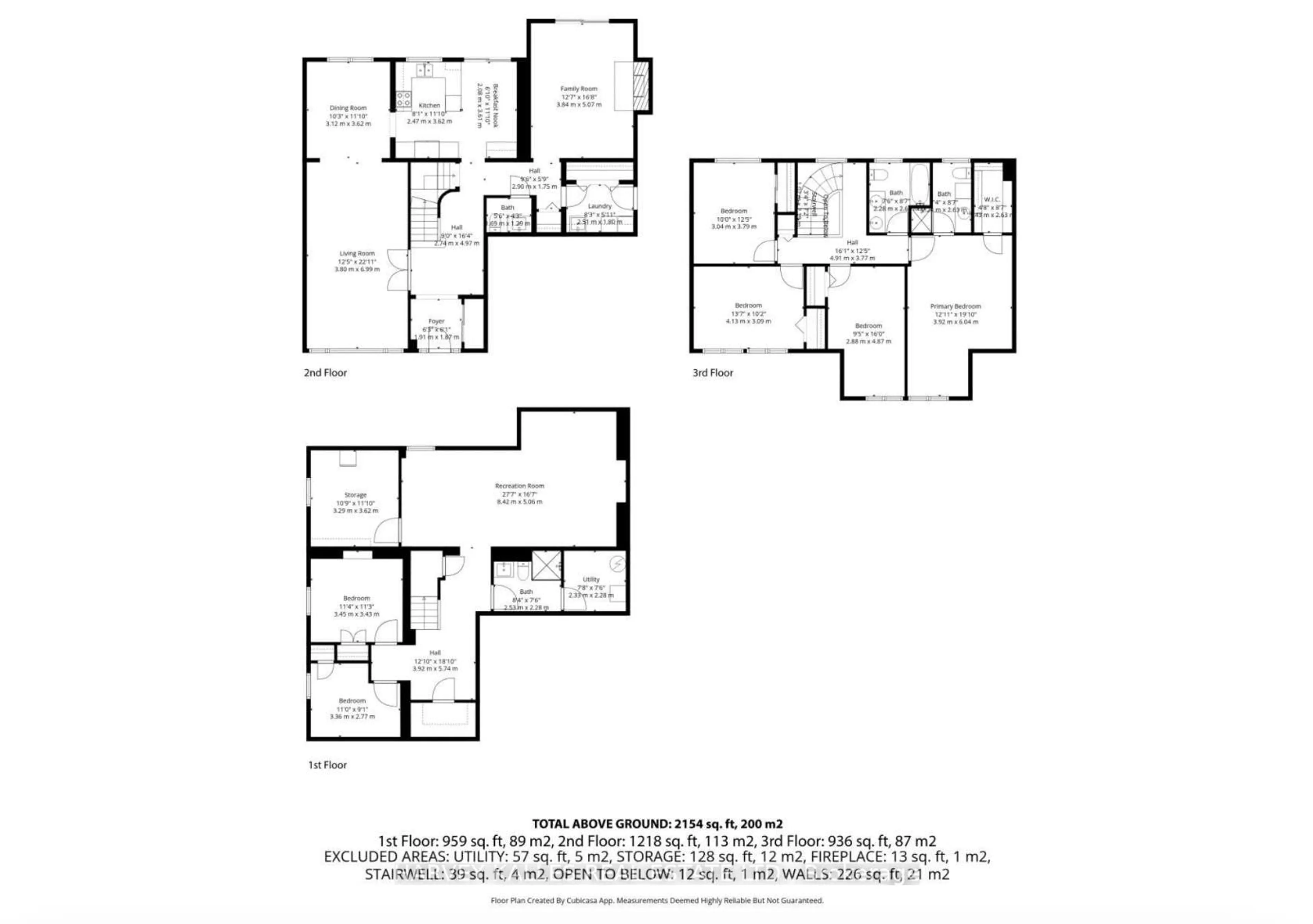 Floor plan for 17 Loganberry Cres, Toronto Ontario M2H 3H3