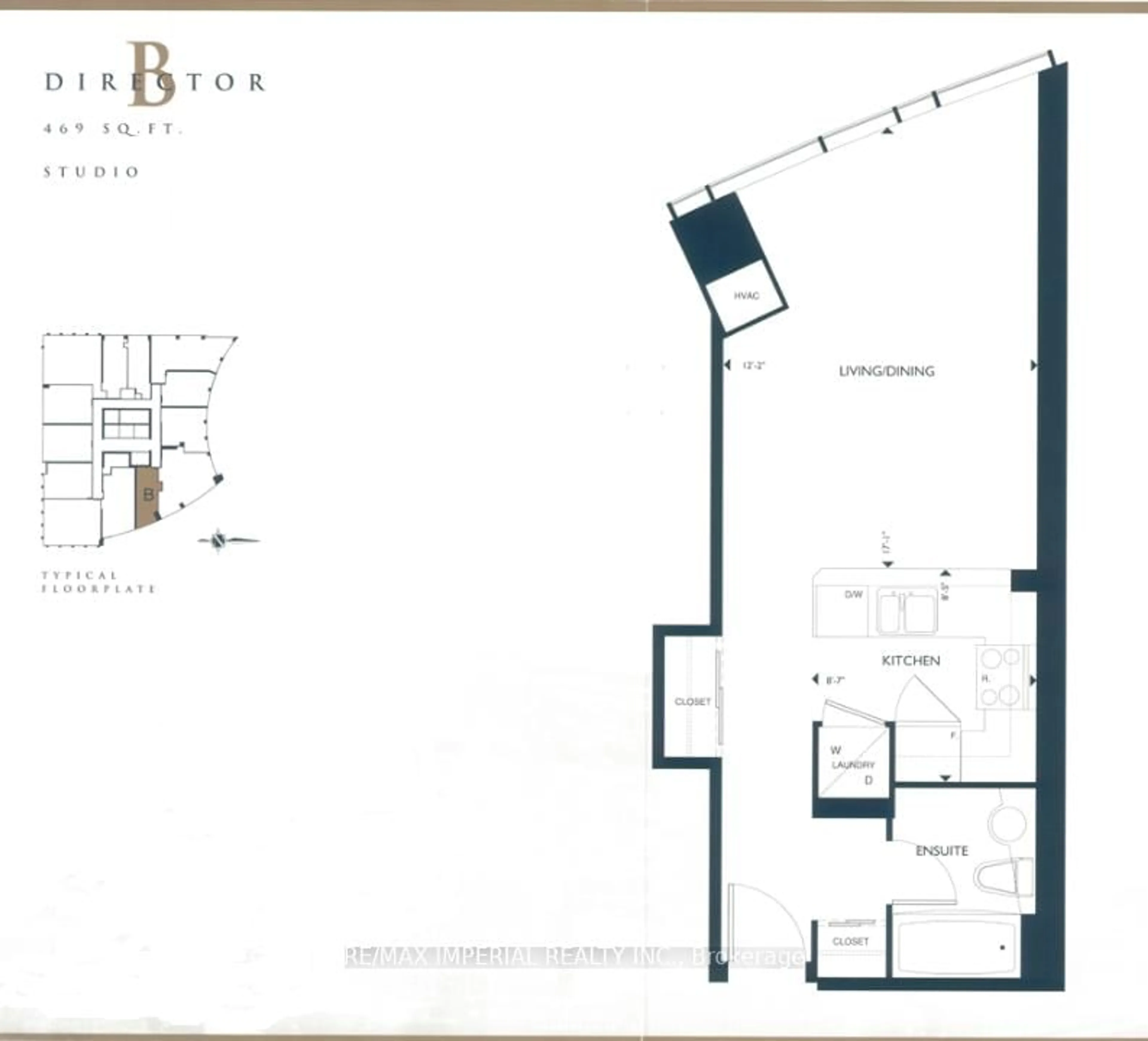 Floor plan for 210 Victoria St #3002, Toronto Ontario M5B 2R3