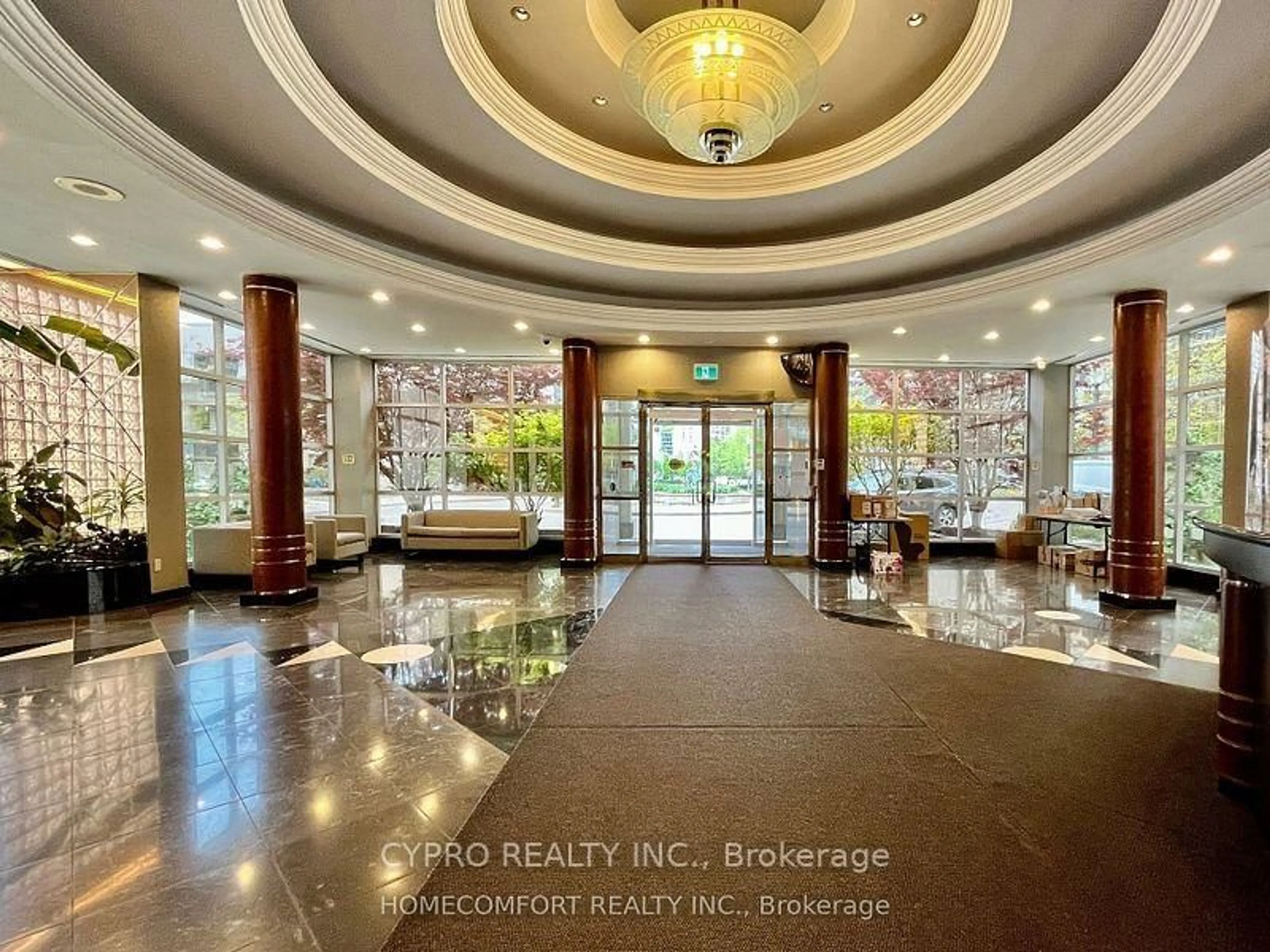 Lobby for 28 Hollywood Ave #1402, Toronto Ontario M2N 6S4
