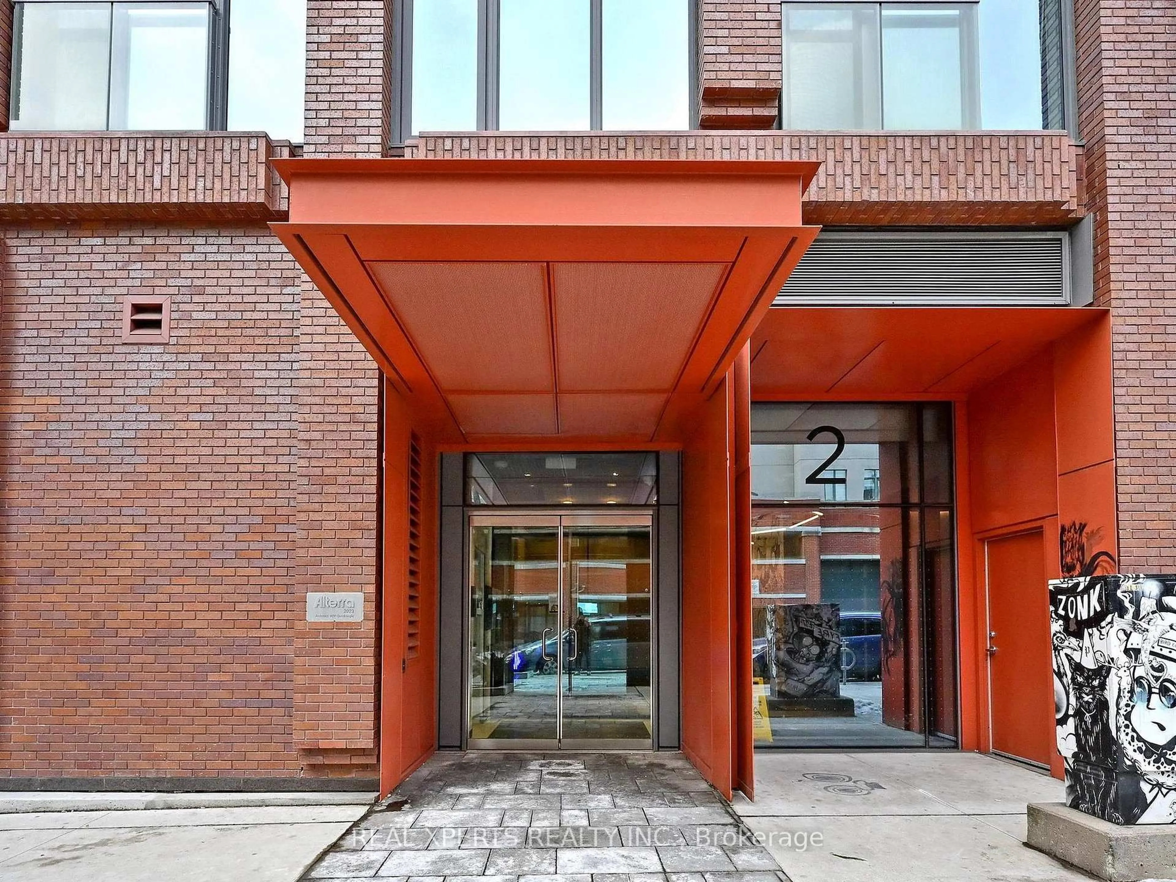 Indoor foyer for 2 Augusta Ave #404, Toronto Ontario M5V 0T3