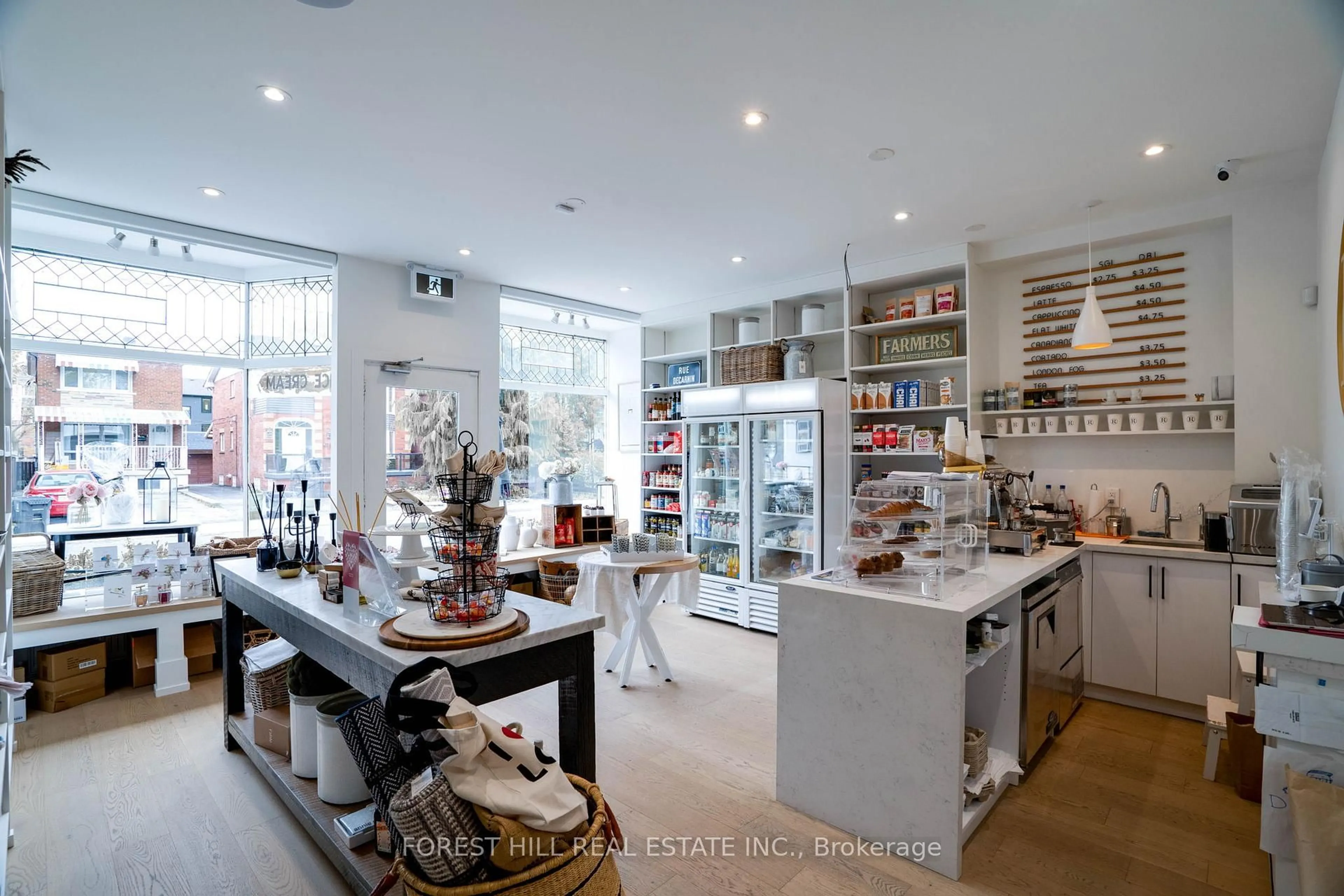 Contemporary kitchen, ceramic/tile floor for 134 Tyrrel Ave, Toronto Ontario M6G 2G5