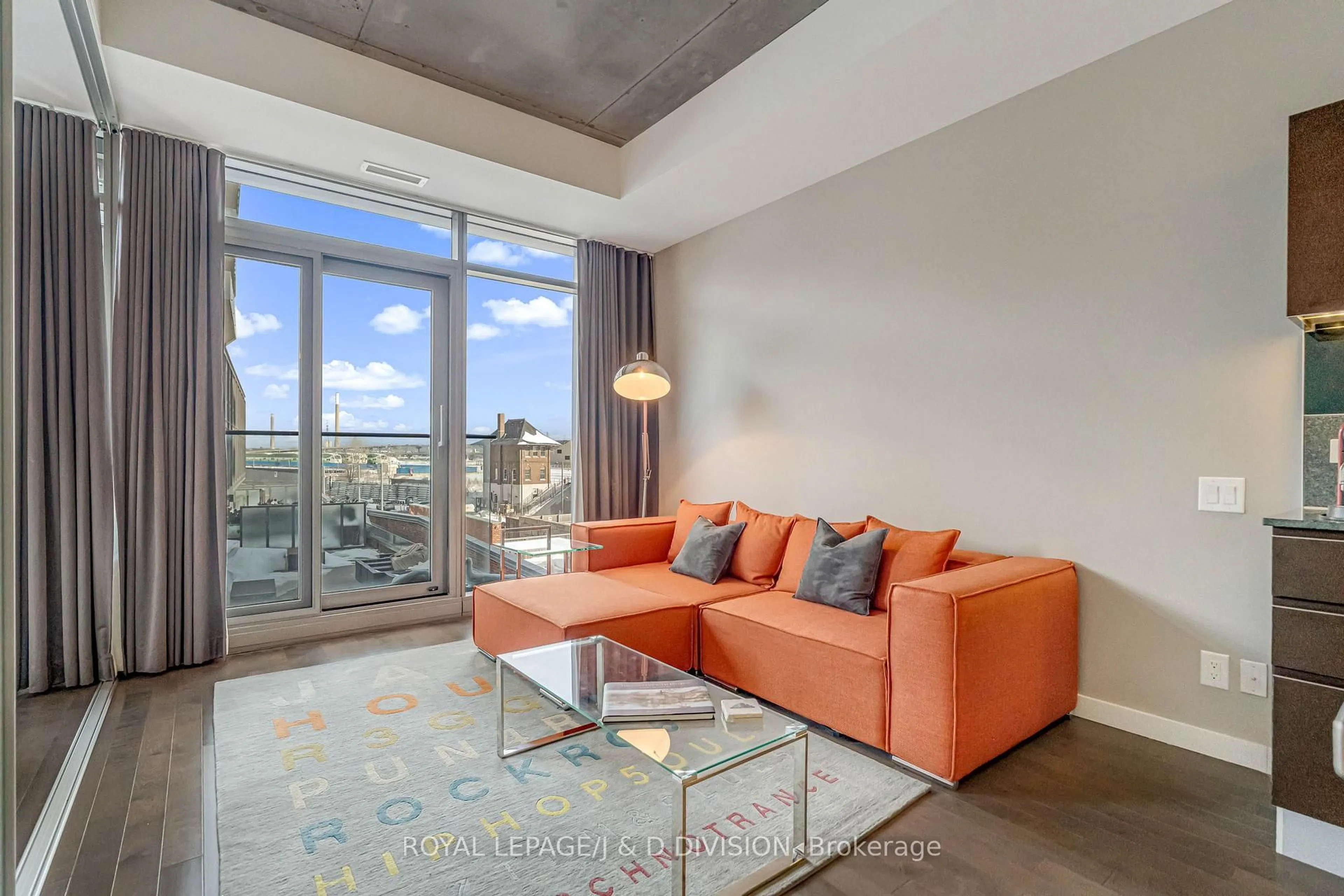 Living room with furniture, unknown for 70 Distillery Lane #314, Toronto Ontario M5A 0E3