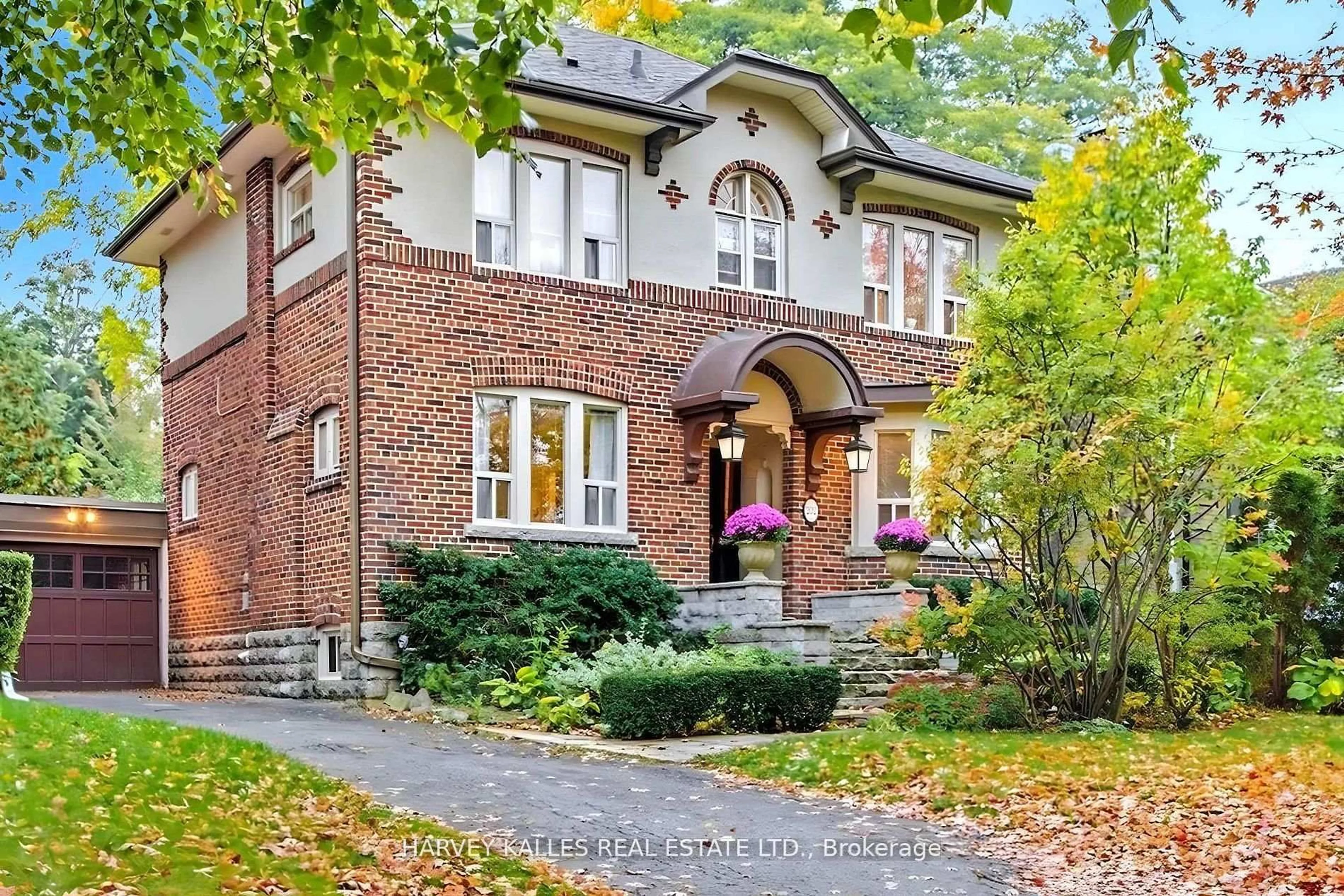 Home with brick exterior material, street for 202 Dinnick Cres, Toronto Ontario M4N 1M3