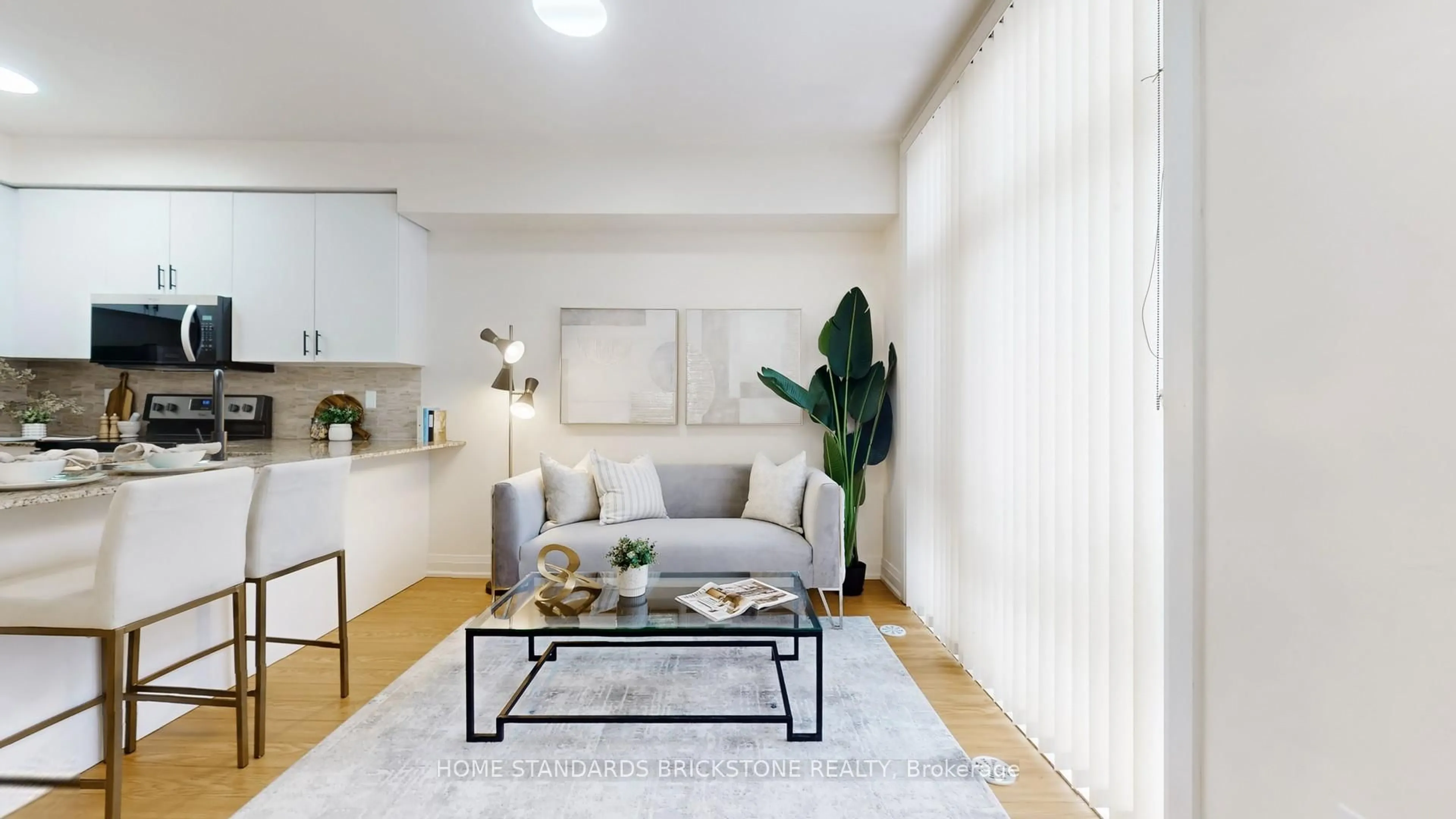 Living room with furniture, unknown for 19 Eldora Ave #53, Toronto Ontario M2M 0B5