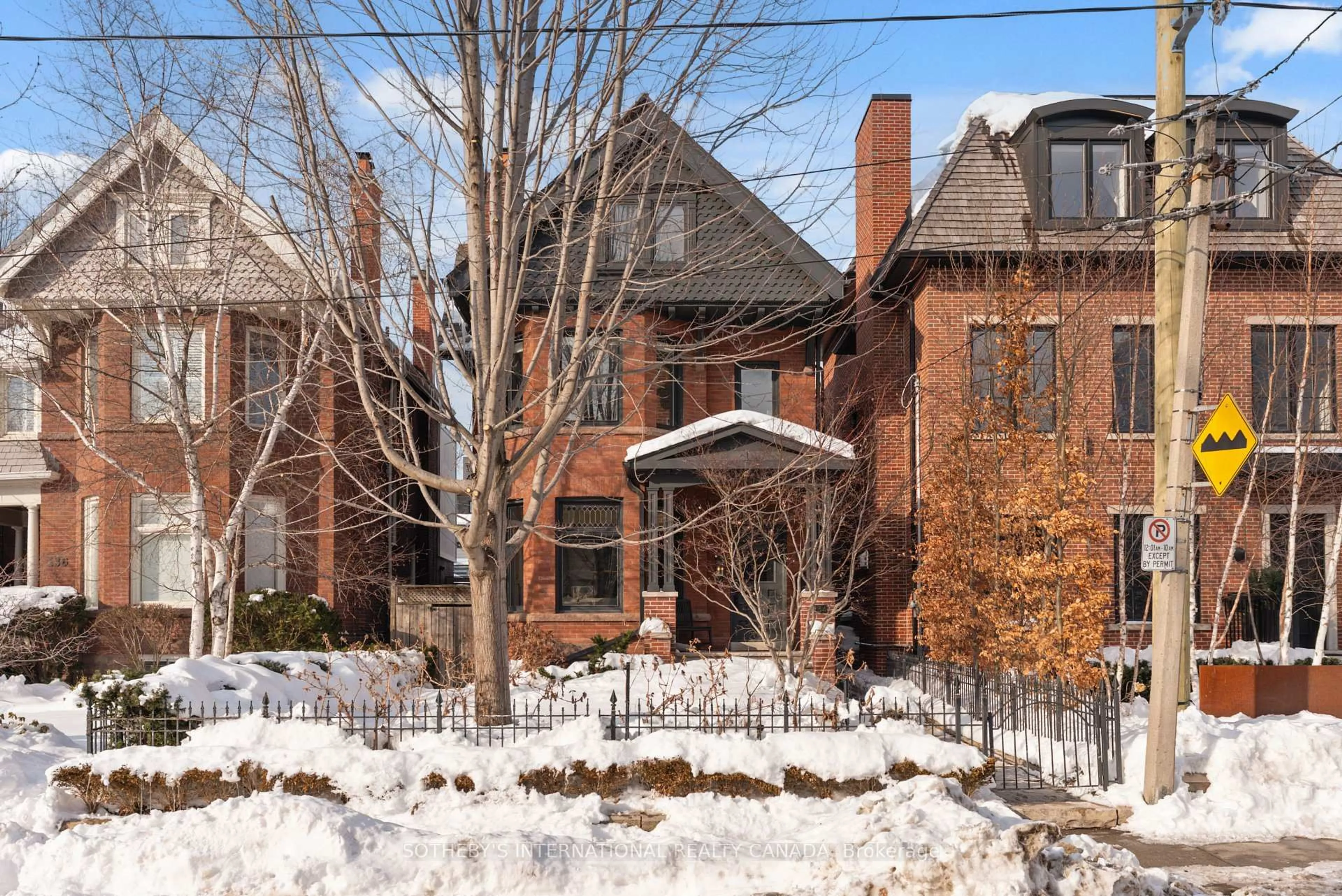 Home with brick exterior material, street for 134 Roxborough St, Toronto Ontario M5R 1V1