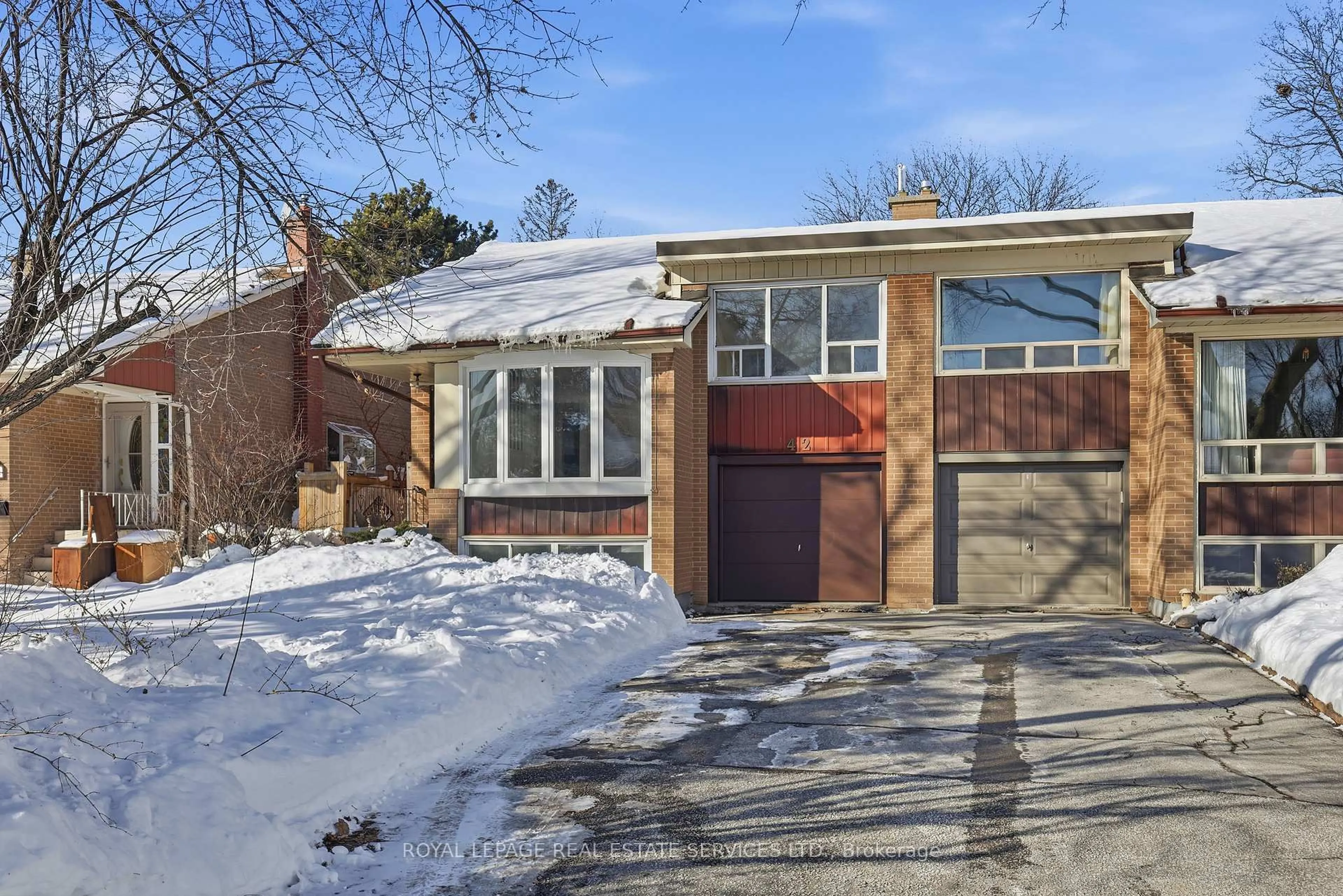 Home with brick exterior material, street for 42 Pinemore Cres, Toronto Ontario M3A 1W6