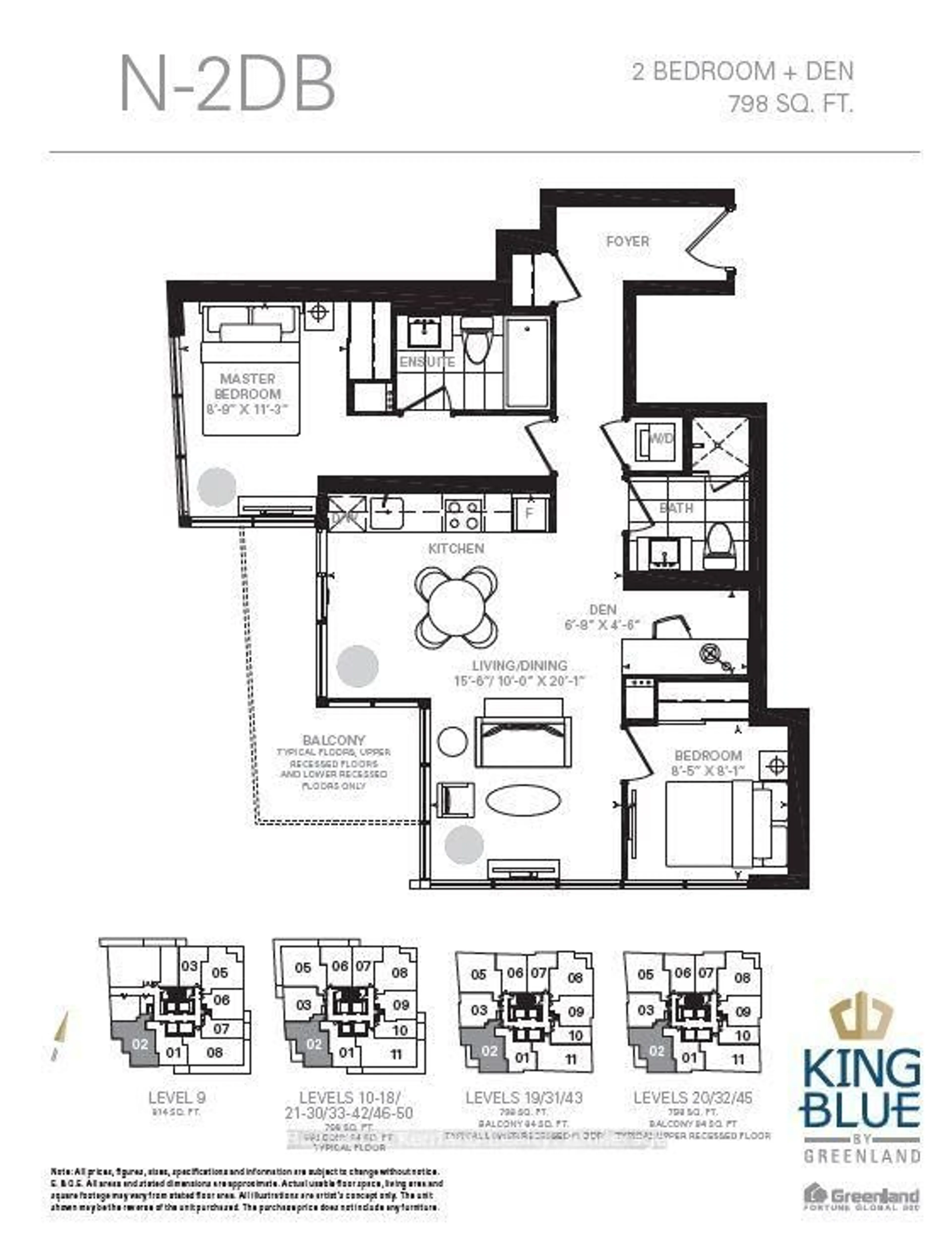 Floor plan for 125 Blue Jays Way #1502, Toronto Ontario M5V 0C4