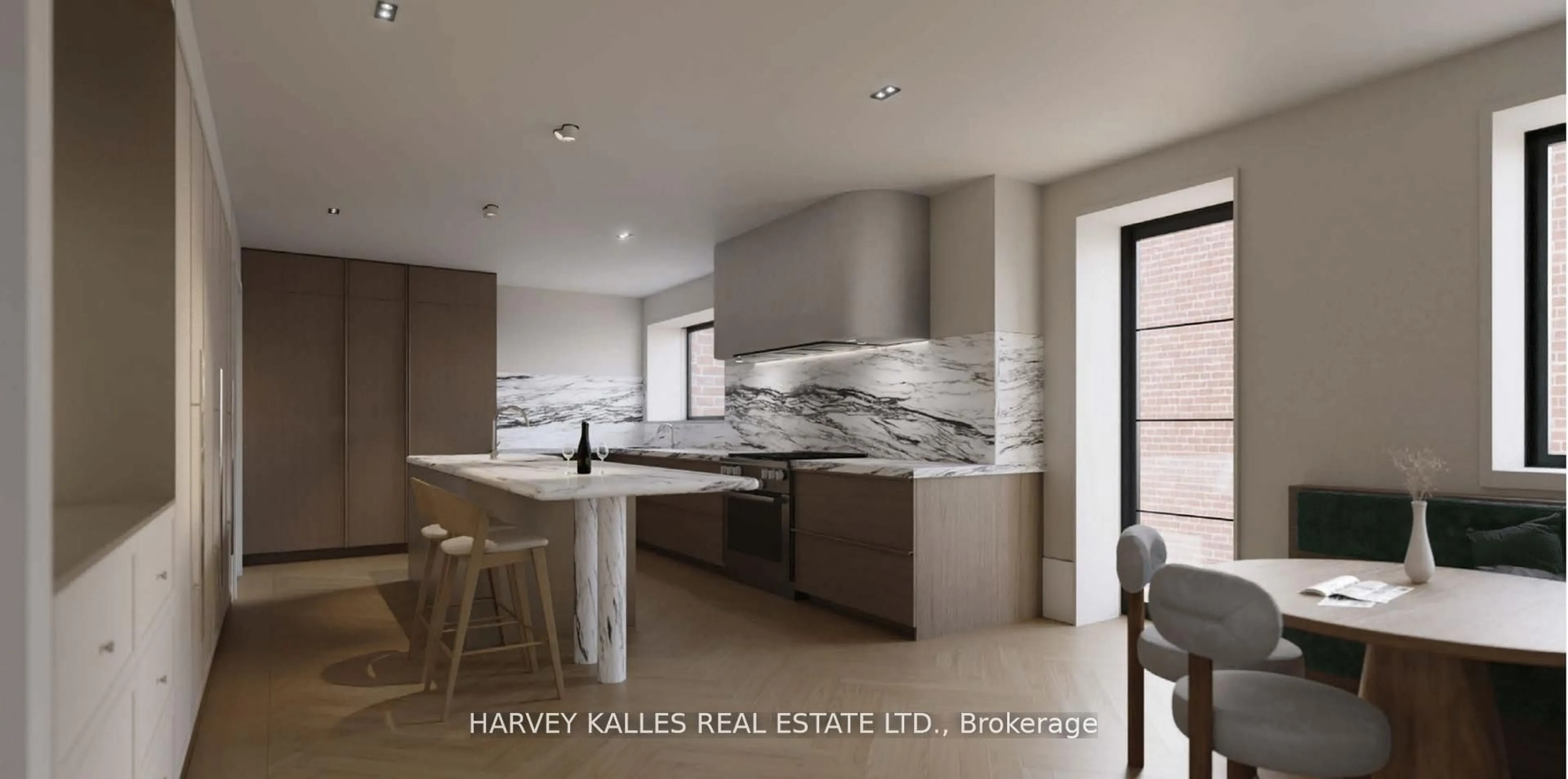 Contemporary kitchen, ceramic/tile floor for 97 Glen Rd, Toronto Ontario M4W 2V5