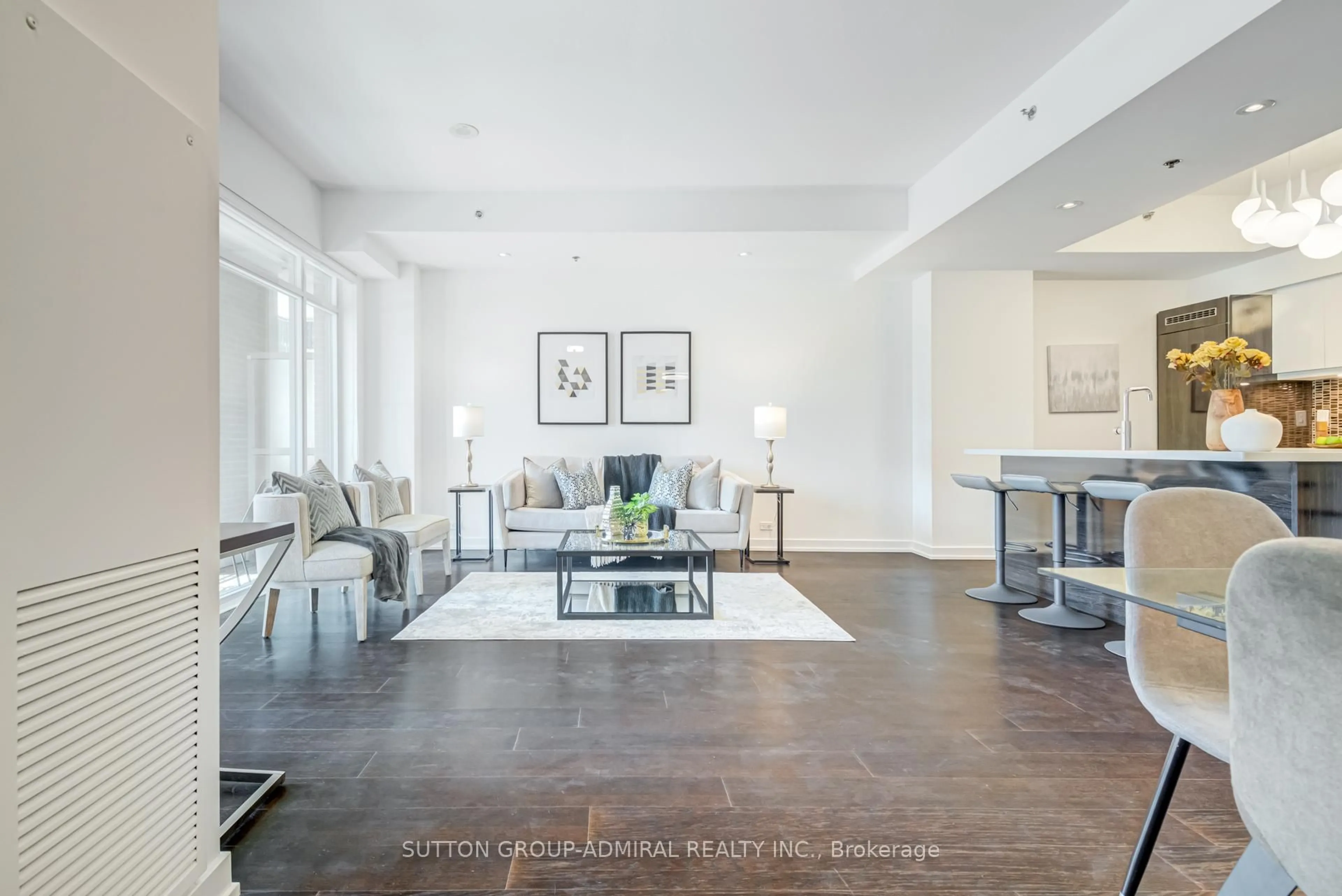 Living room with furniture, unknown for 220 George St #TH2, Toronto Ontario M5A 2N1