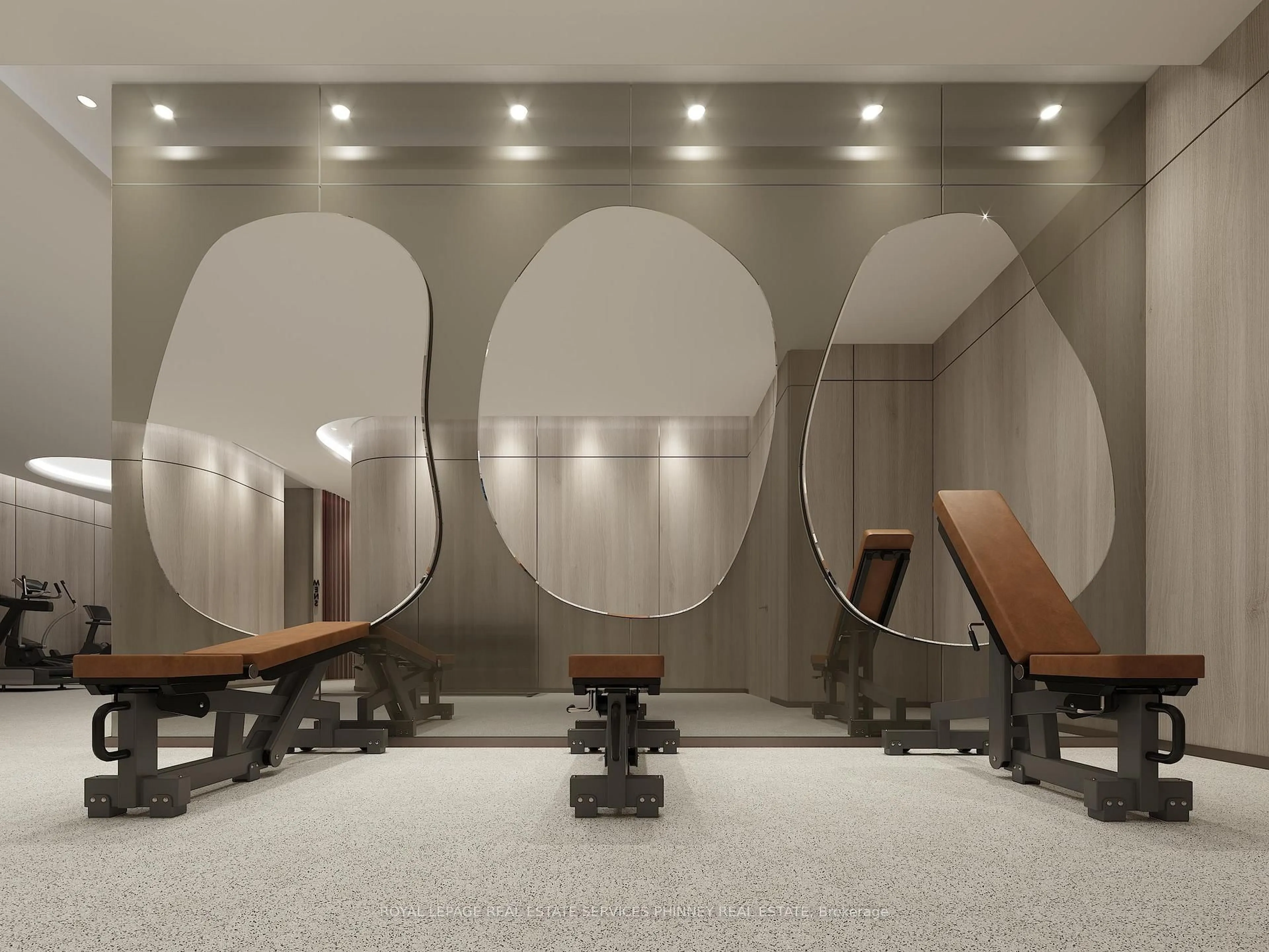 Gym or fitness room for 155 Merchants' Wharf #214, Toronto Ontario M5A 0Y4