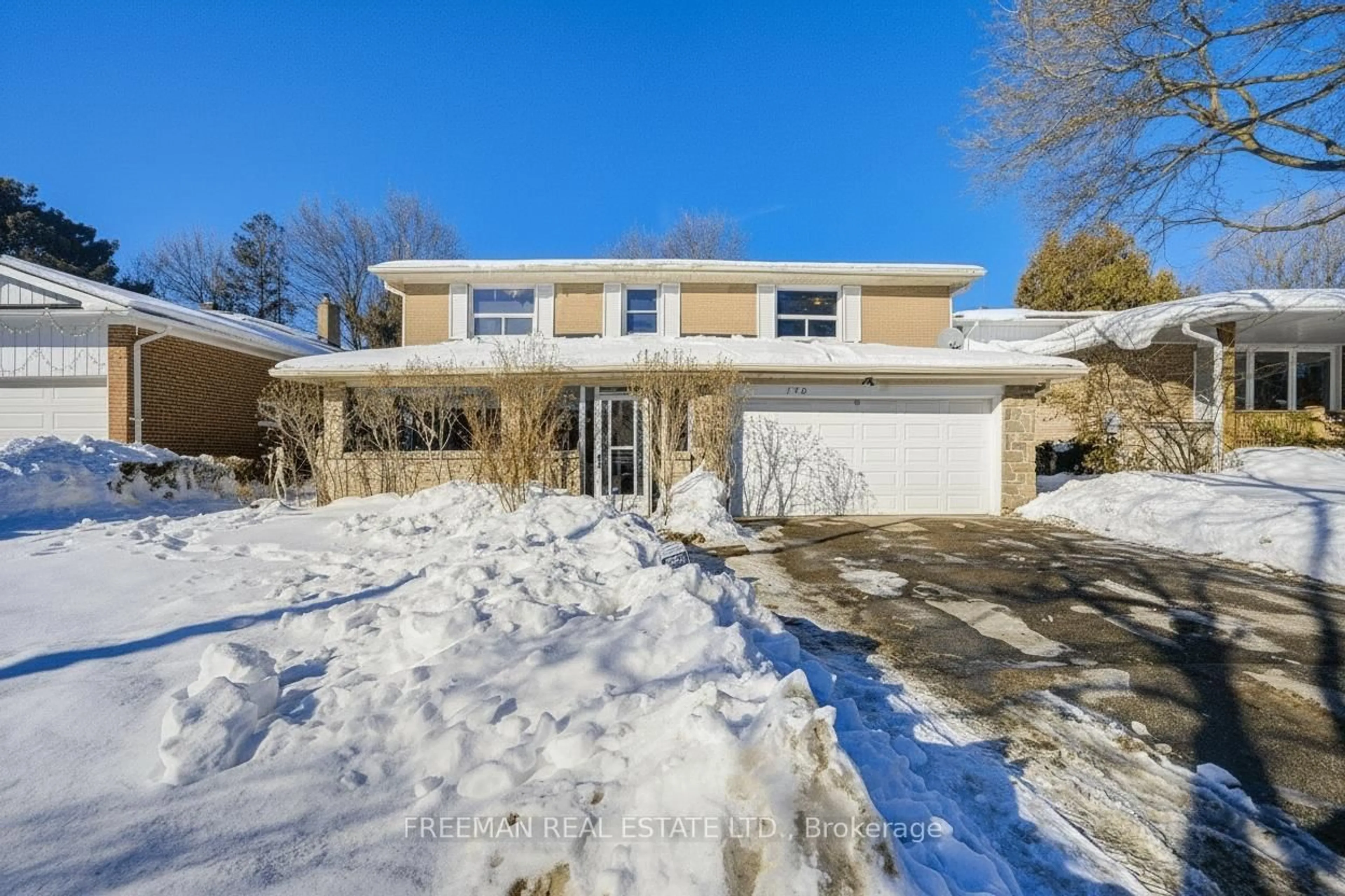 Home with brick exterior material, street for 176 Cassandra Blvd, Toronto Ontario M3A 1T3