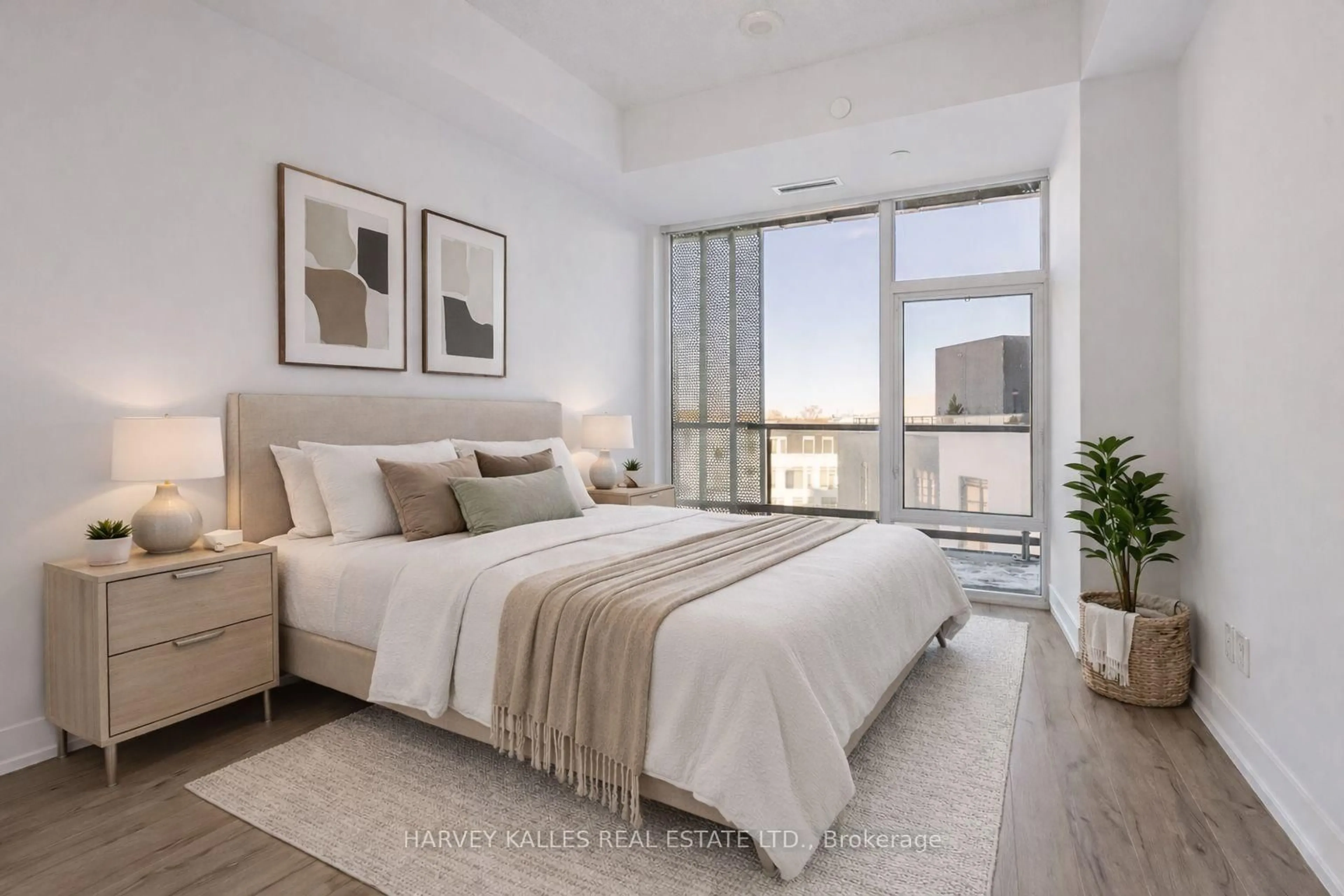 Bedroom with bed, unknown for 25 Adra Grado Way #708, Toronto Ontario M2J 0H6