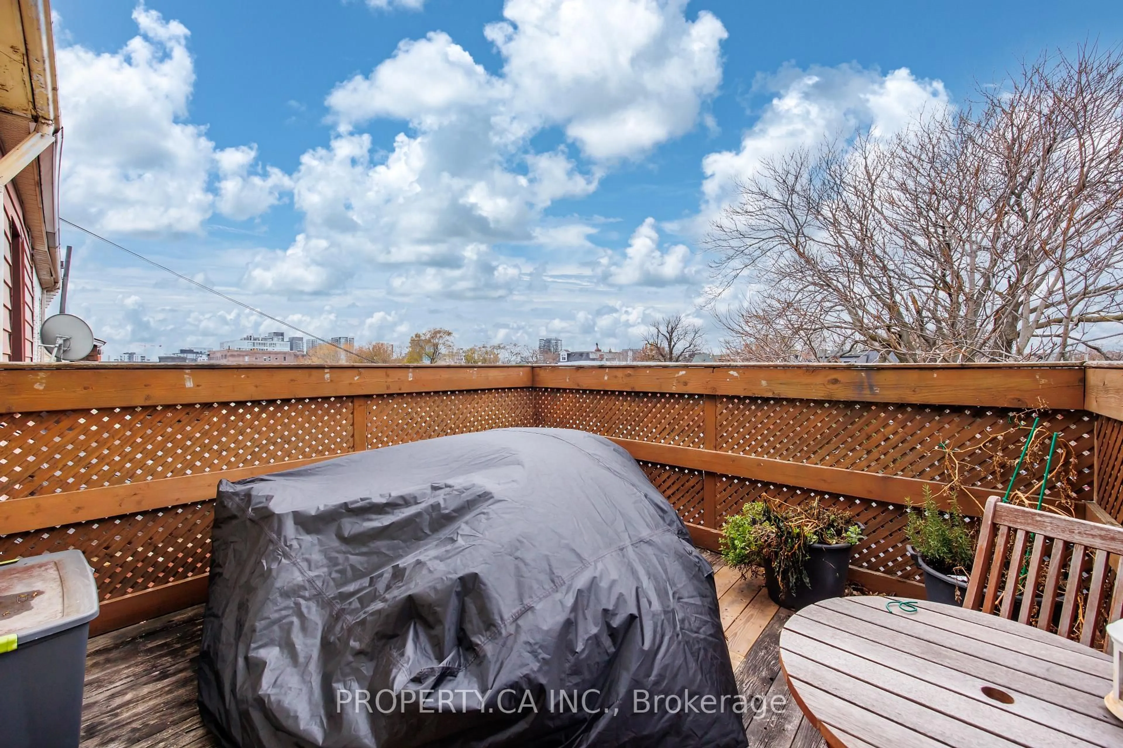 Patio, water/lake/river/ocean view for 50 Grove Ave, Toronto Ontario M6J 3B6