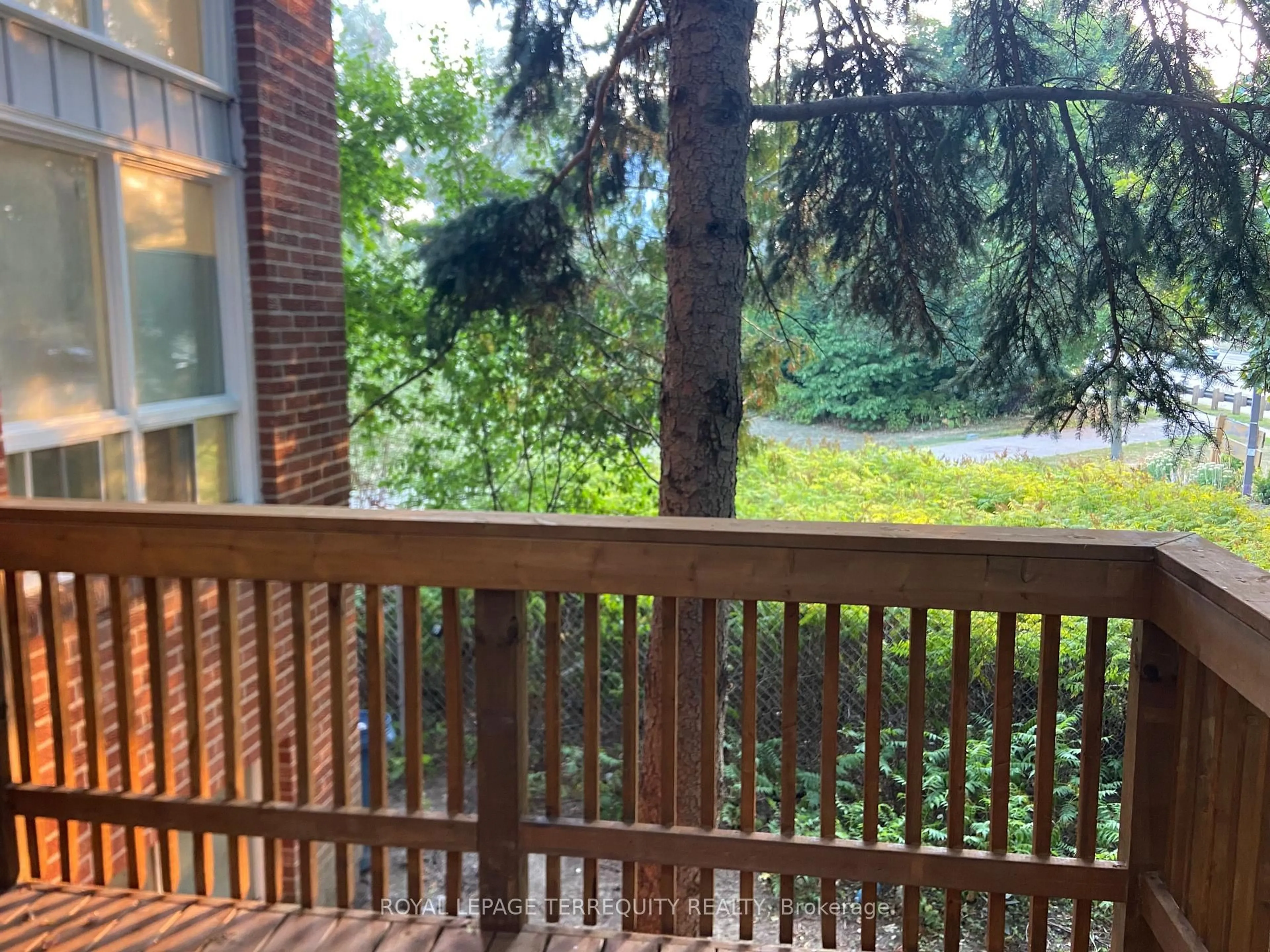 Balcony in the apartment, water/lake/river/ocean view for 28 Festival Dr, Toronto Ontario M2R 3V1