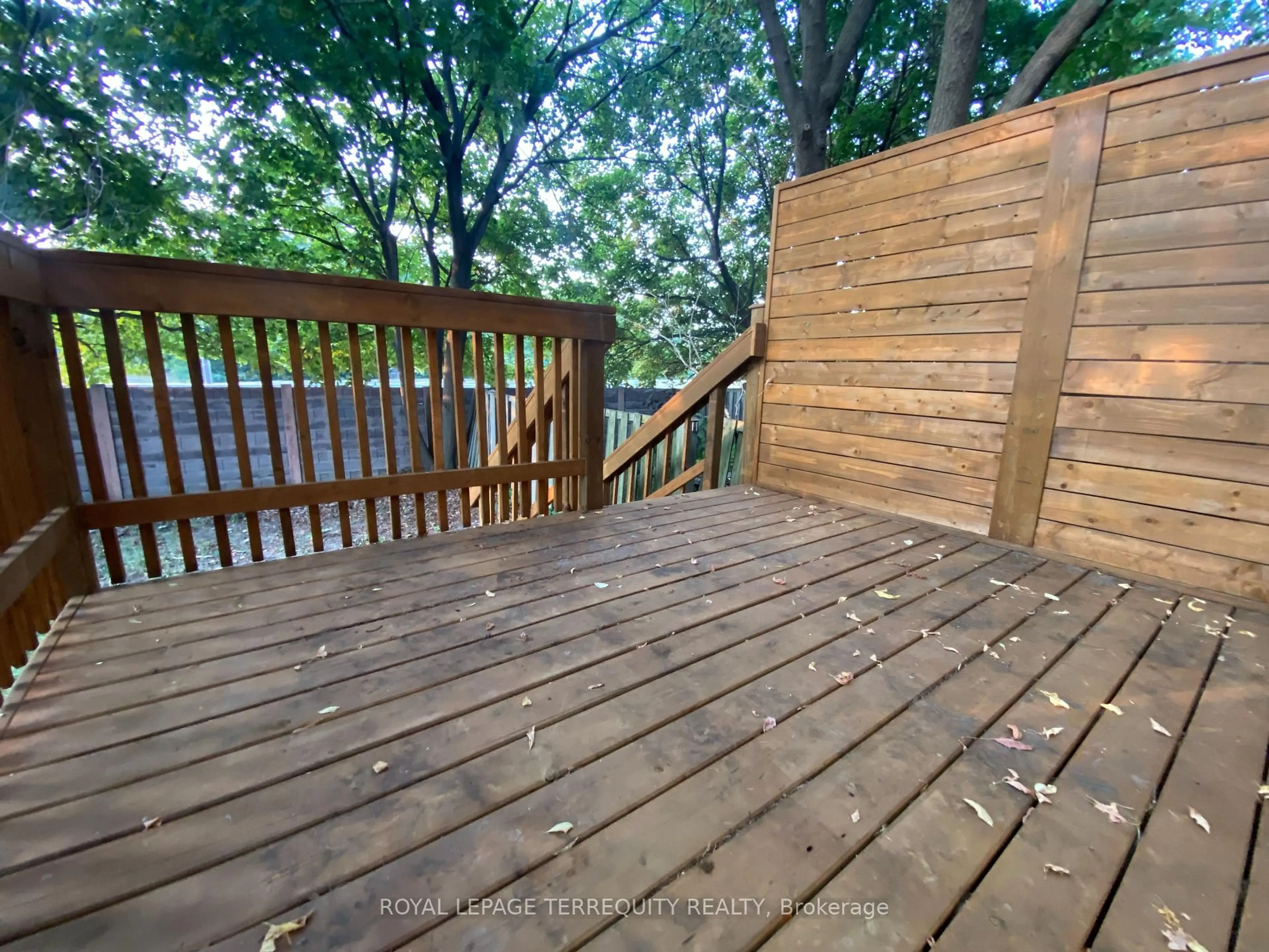 Patio, water/lake/river/ocean view for 28 Festival Dr, Toronto Ontario M2R 3V1