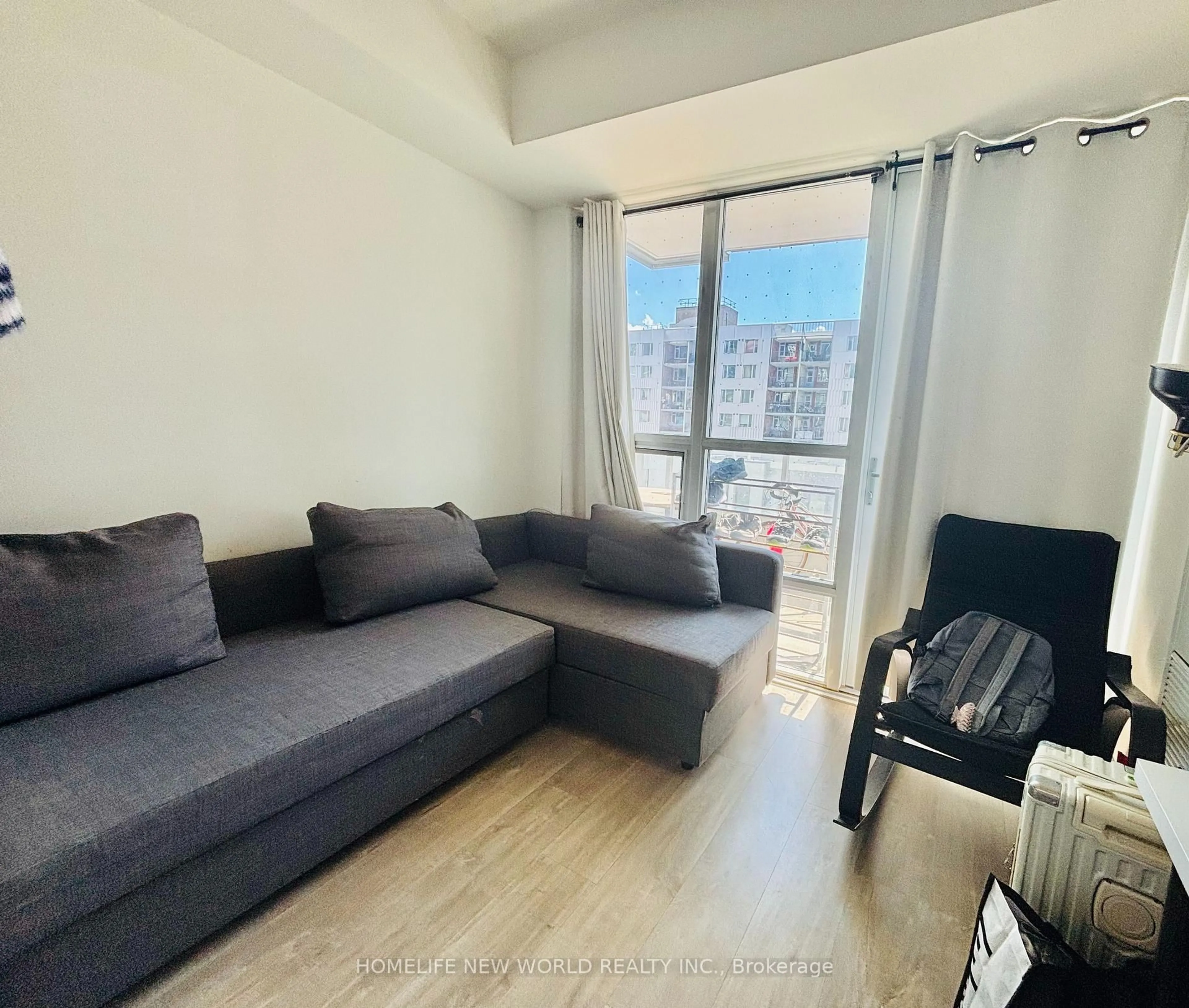 Living room with furniture, unknown for 38 Cameron St #423, Toronto Ontario M5T 0C3