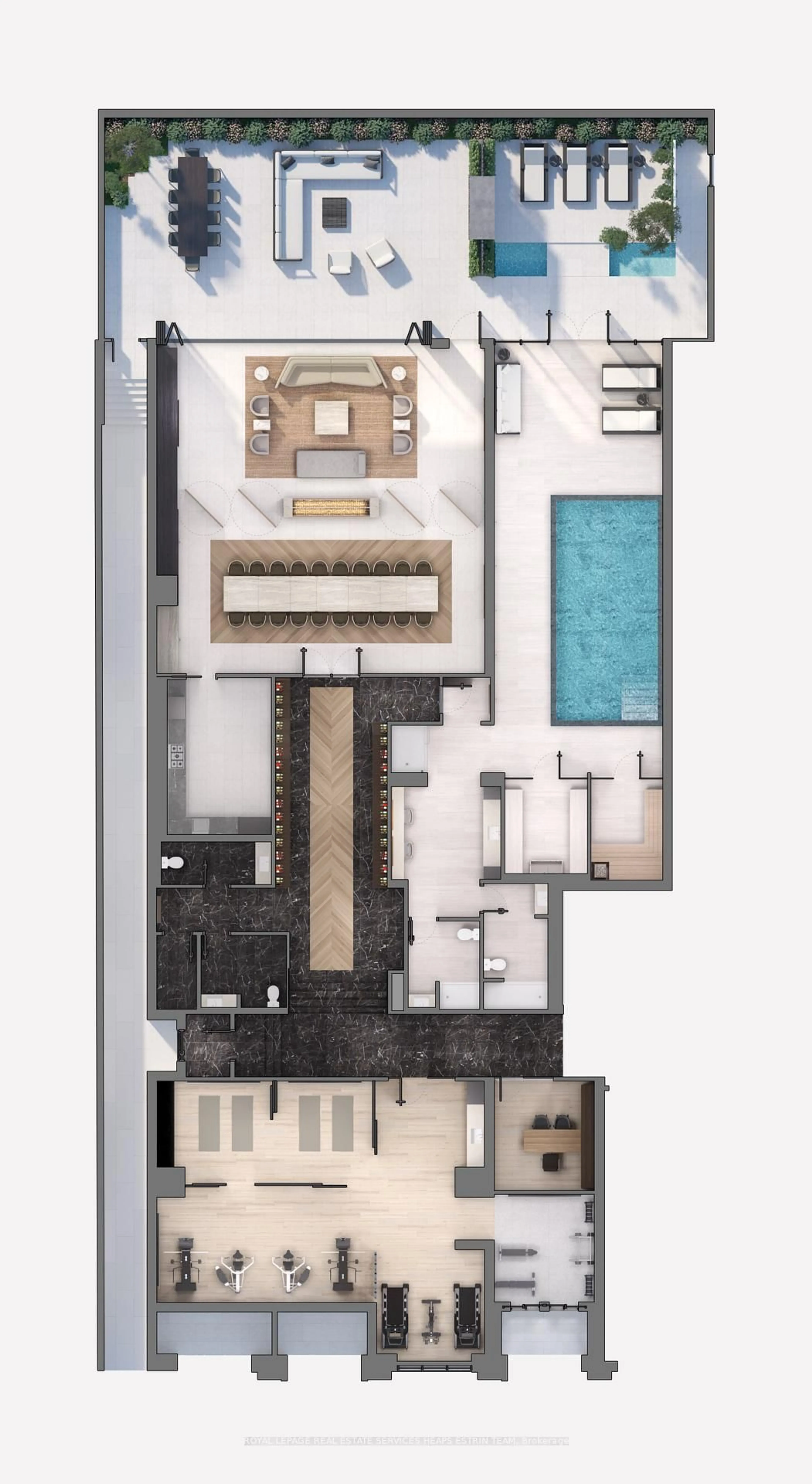 Floor plan for 2 Forest Hill Rd #Suite 411, Toronto Ontario M4V 2L3
