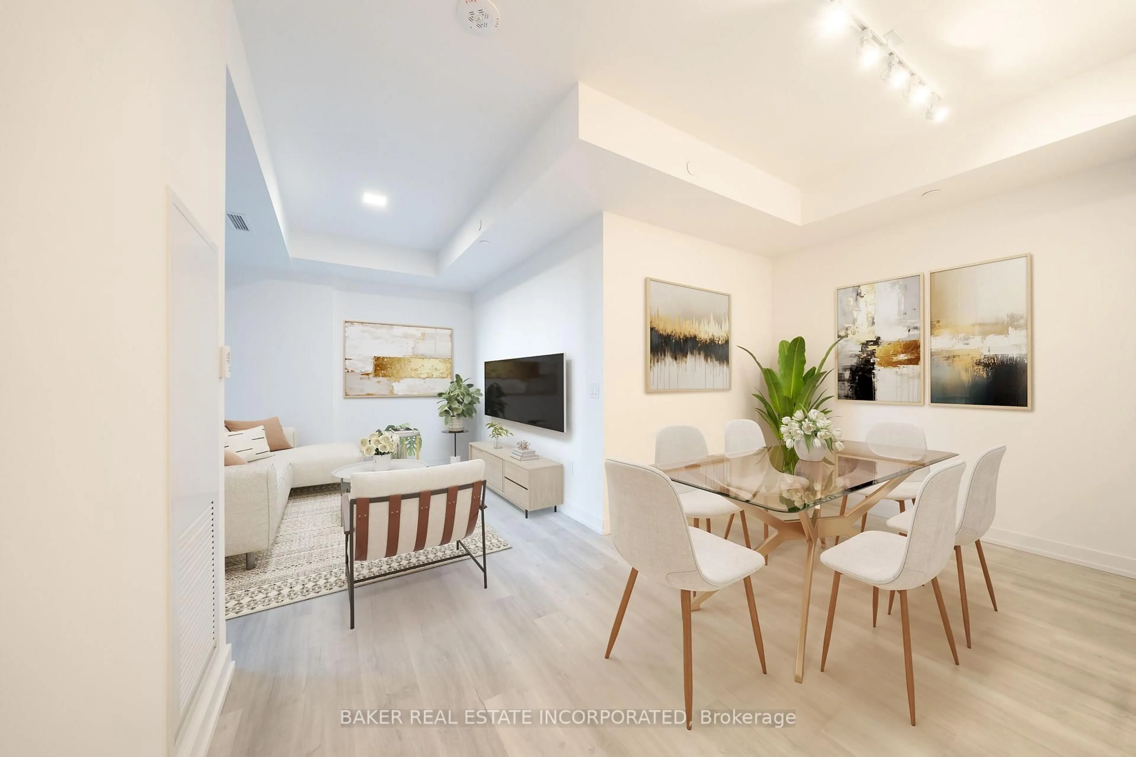 Living room with furniture, unknown for 28 Eastern Ave #243, Toronto Ontario M5A 0Y2