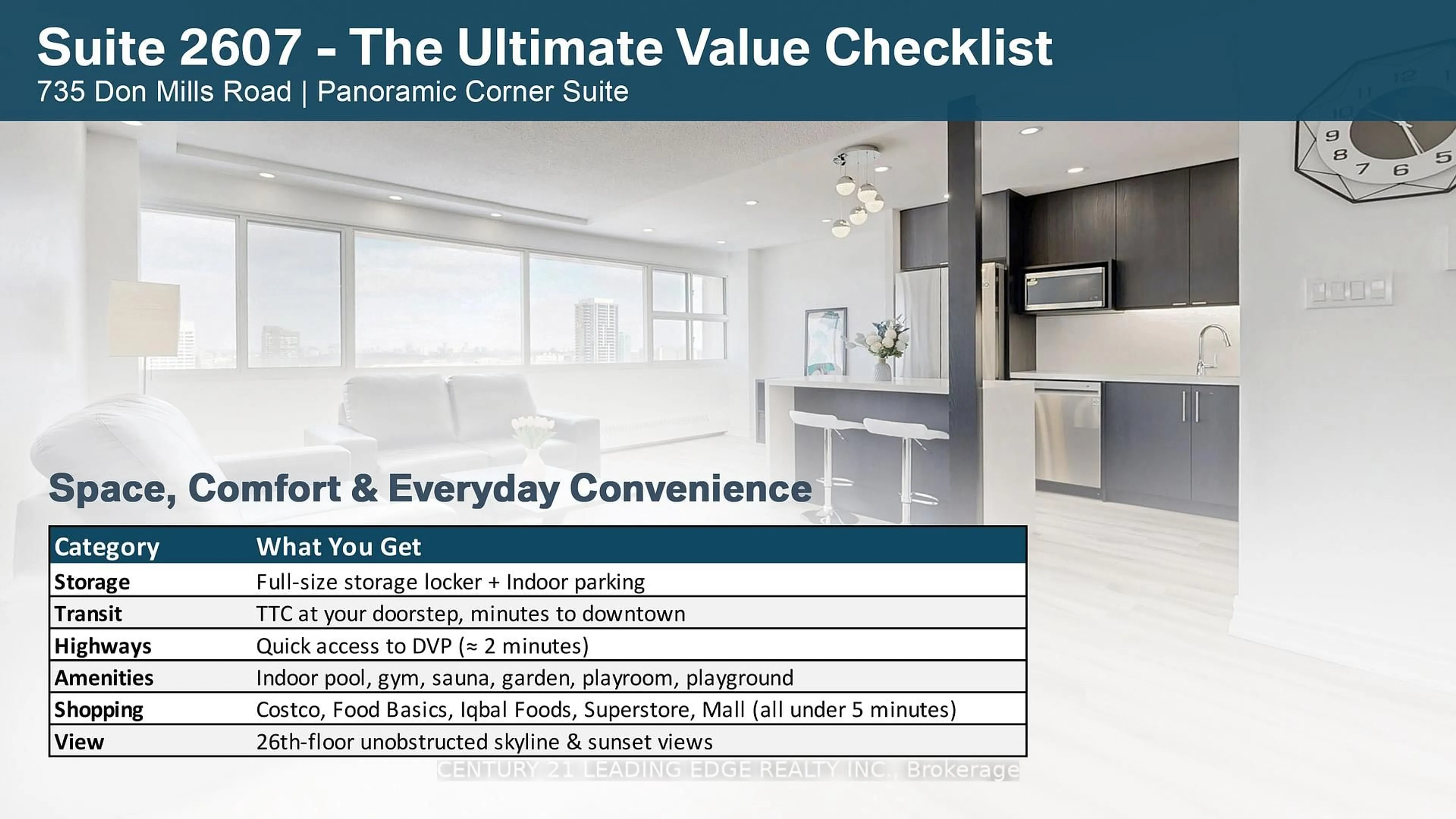 Unknown for 735 Don Mills Rd #2607, Toronto Ontario M3C 1T1