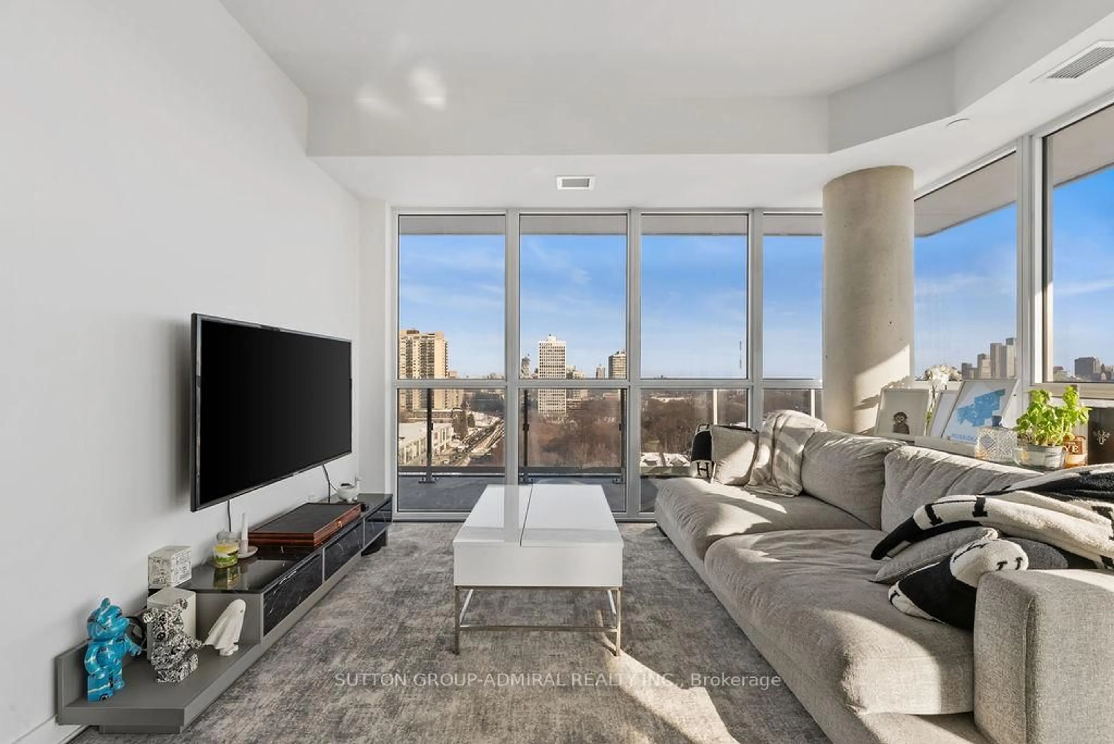 Living room with furniture, unknown for 501 St. Clair Ave #1105, Toronto Ontario M5P 0A2