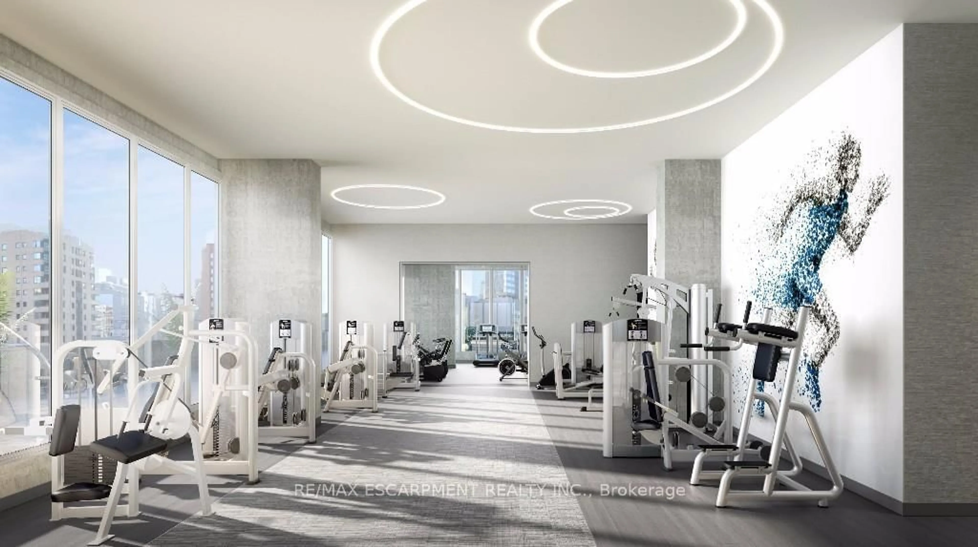 Gym or fitness room for 100 Dalhousie St #4710, Toronto Ontario M5B 0C7