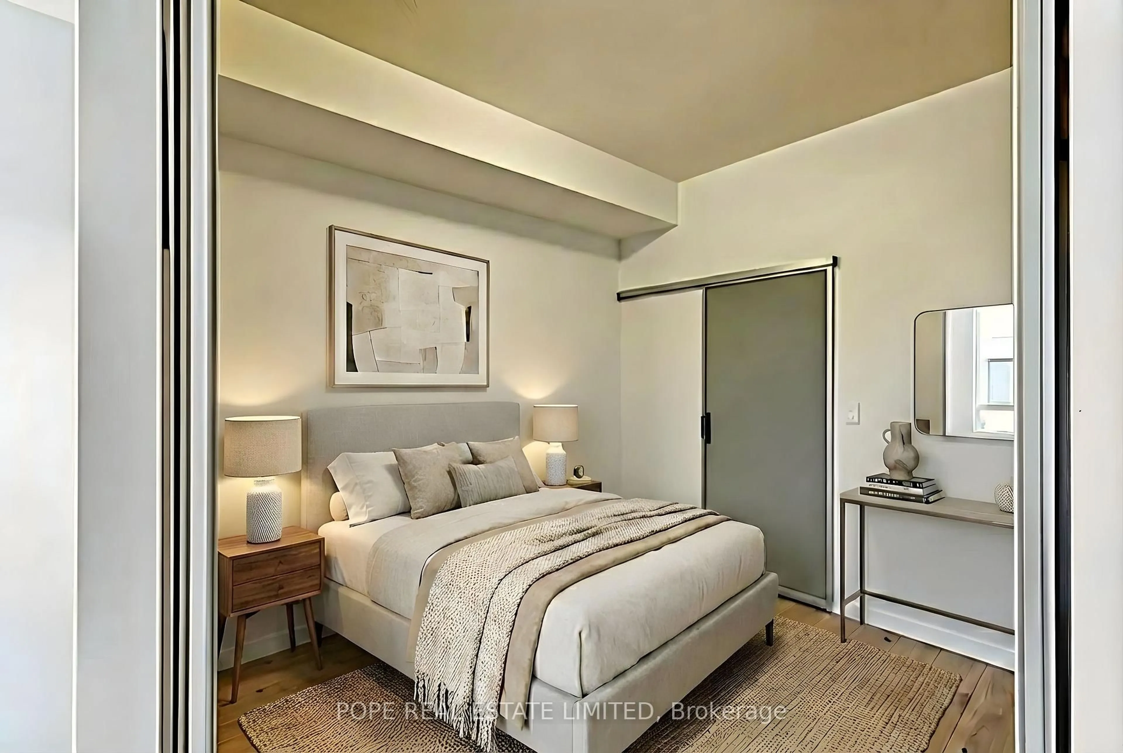 Bedroom with bed, unknown for 500 Sherbourne St #502, Toronto Ontario M4X 1L1