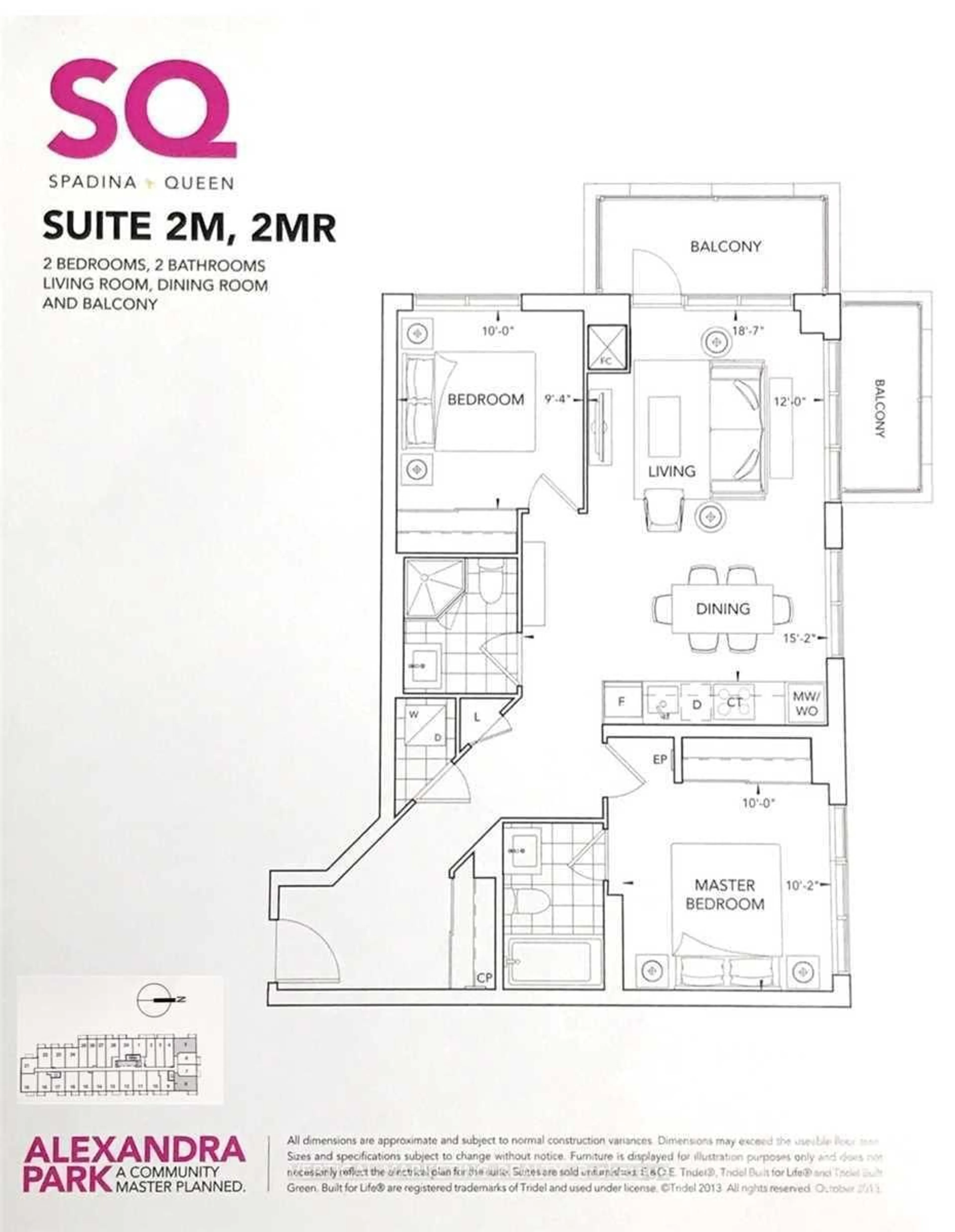 Floor plan for 38 Cameron St #408, Toronto Ontario M5T 0C3