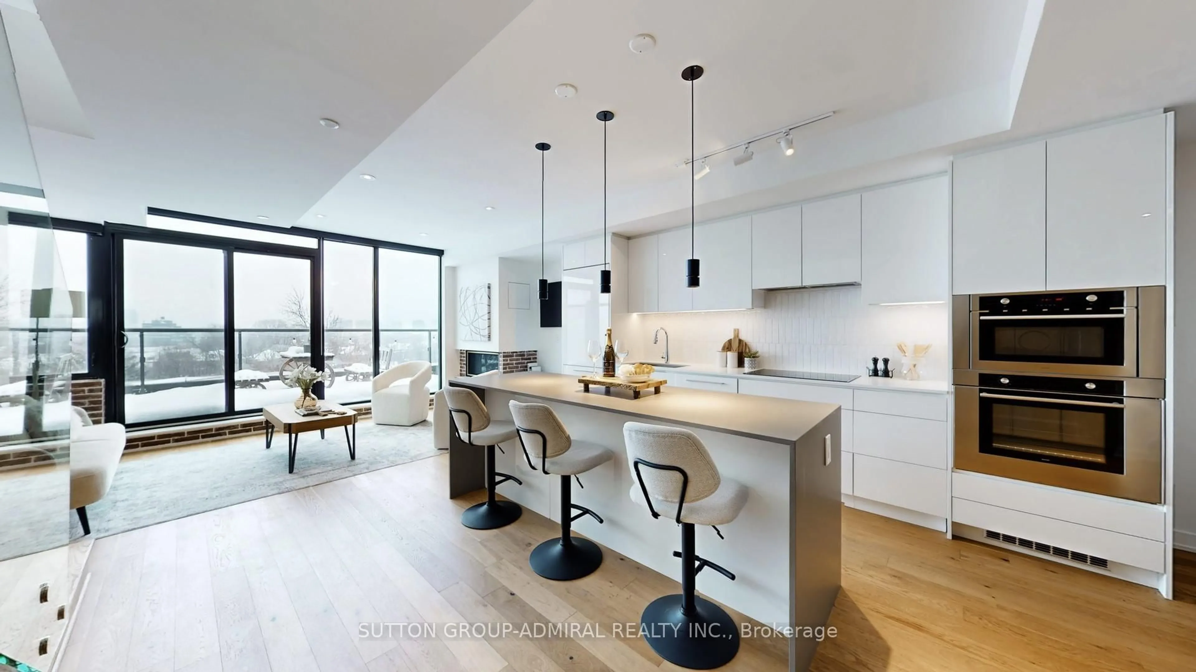 Open concept kitchen, unknown for 899 College St #617, Toronto Ontario M6H 1A1