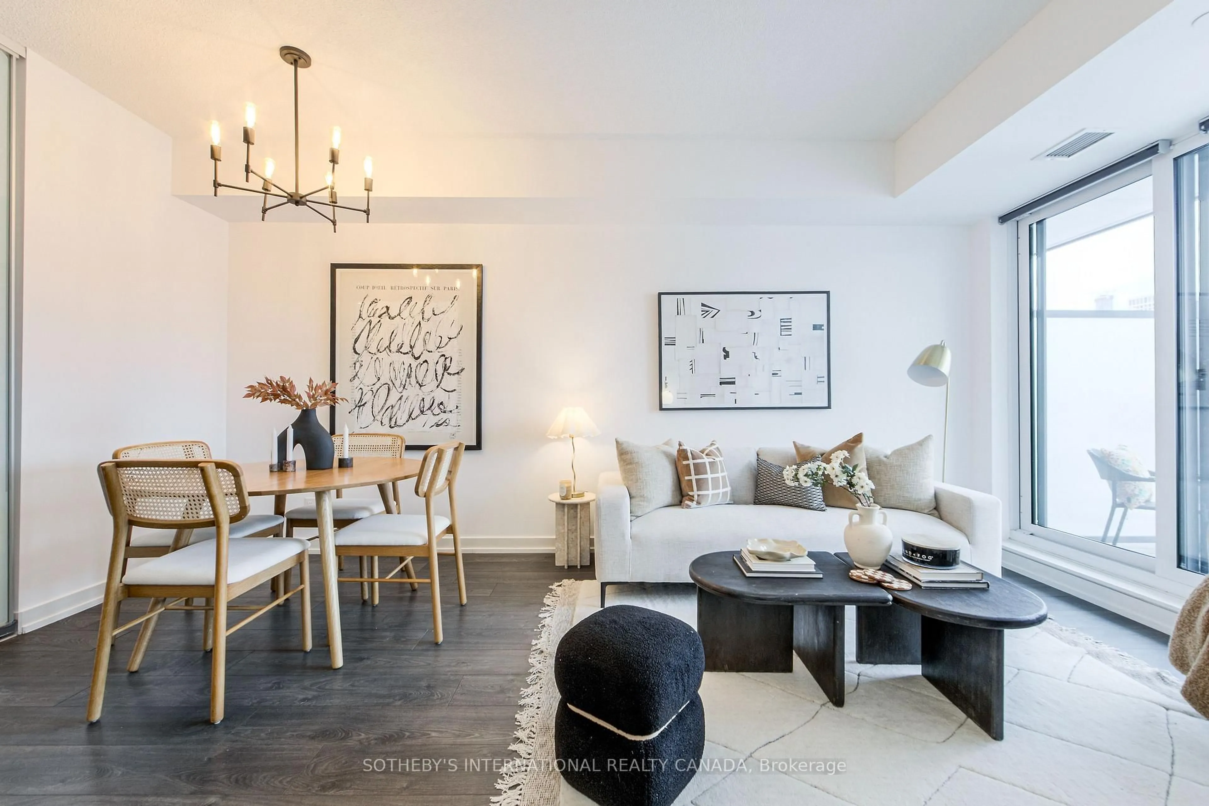 Living room with furniture, unknown for 200 Sackville St #506, Toronto Ontario M5A 0C4