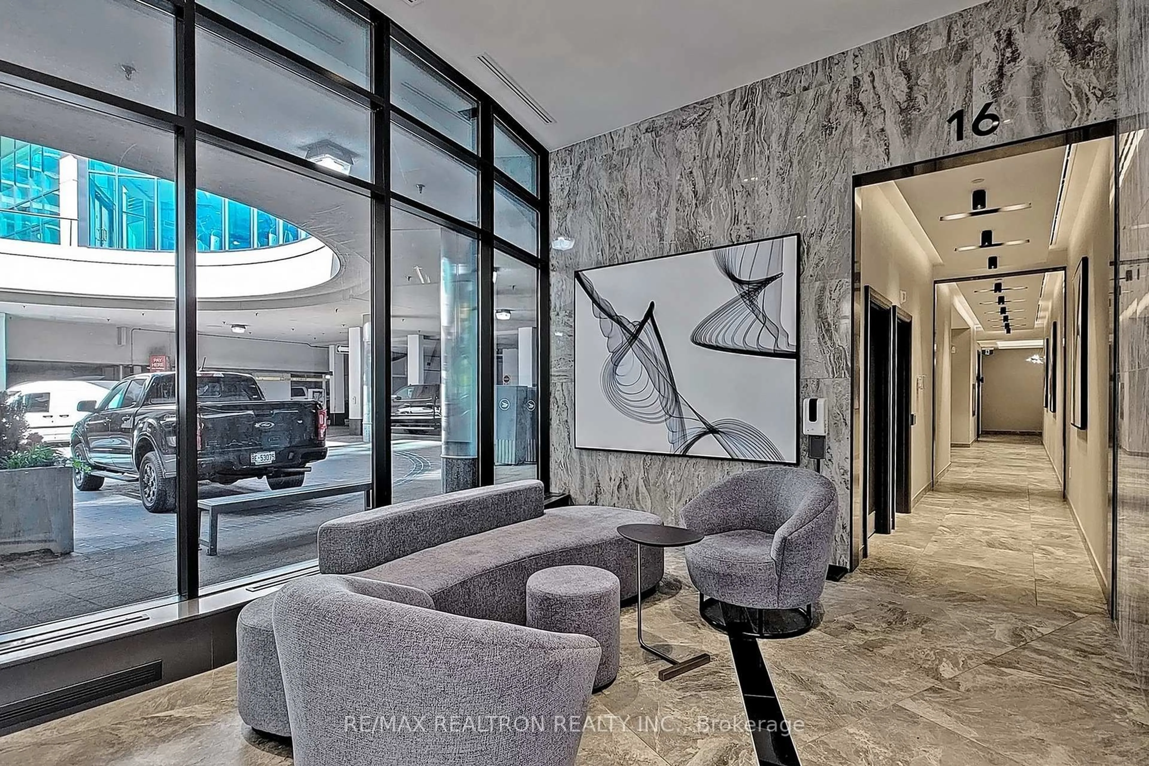 Lobby for 16 Yonge St #2311, Toronto Ontario M5E 1R4