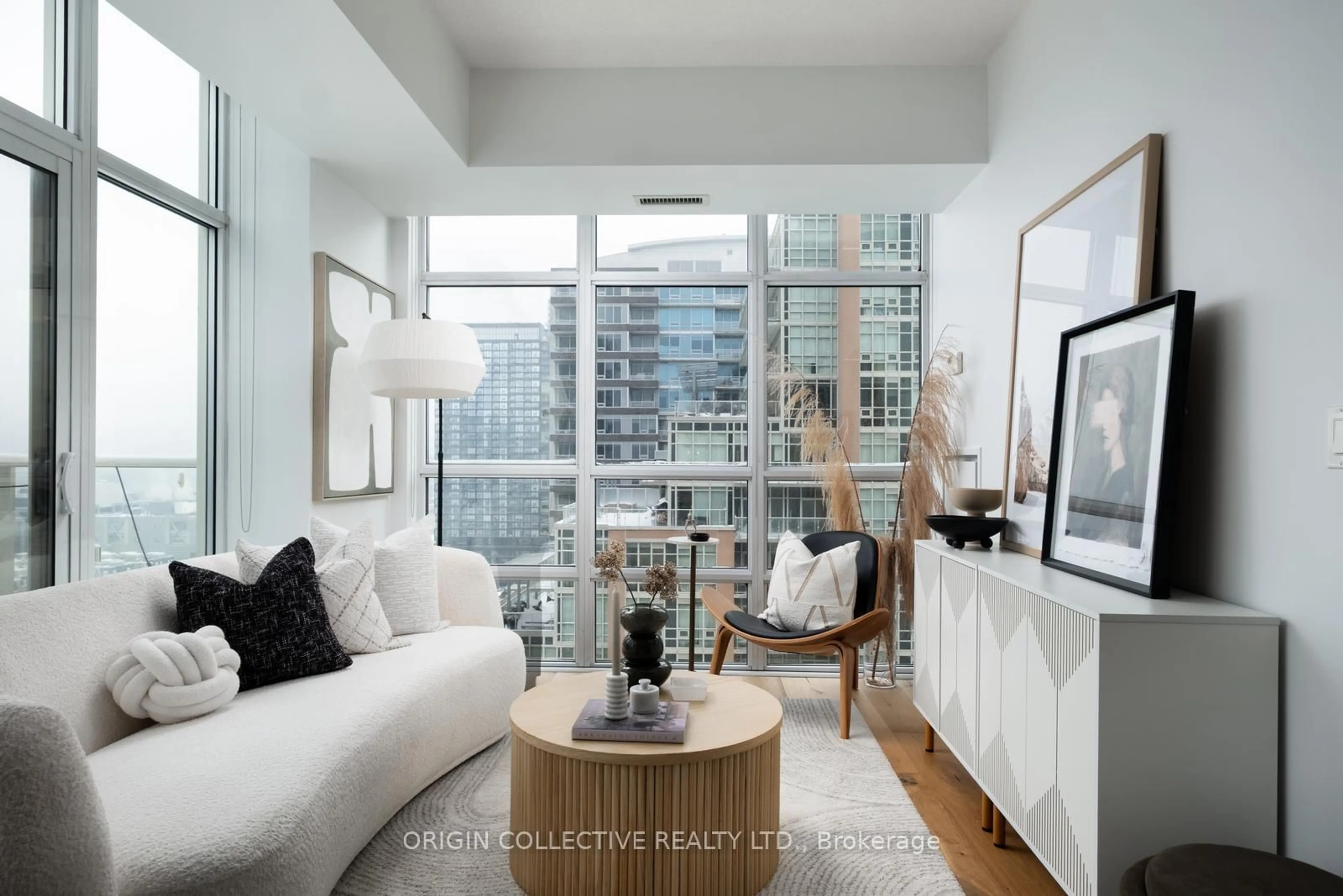 Living room with furniture, unknown for 75 East Liberty St #1917, Toronto Ontario M6K 3R3