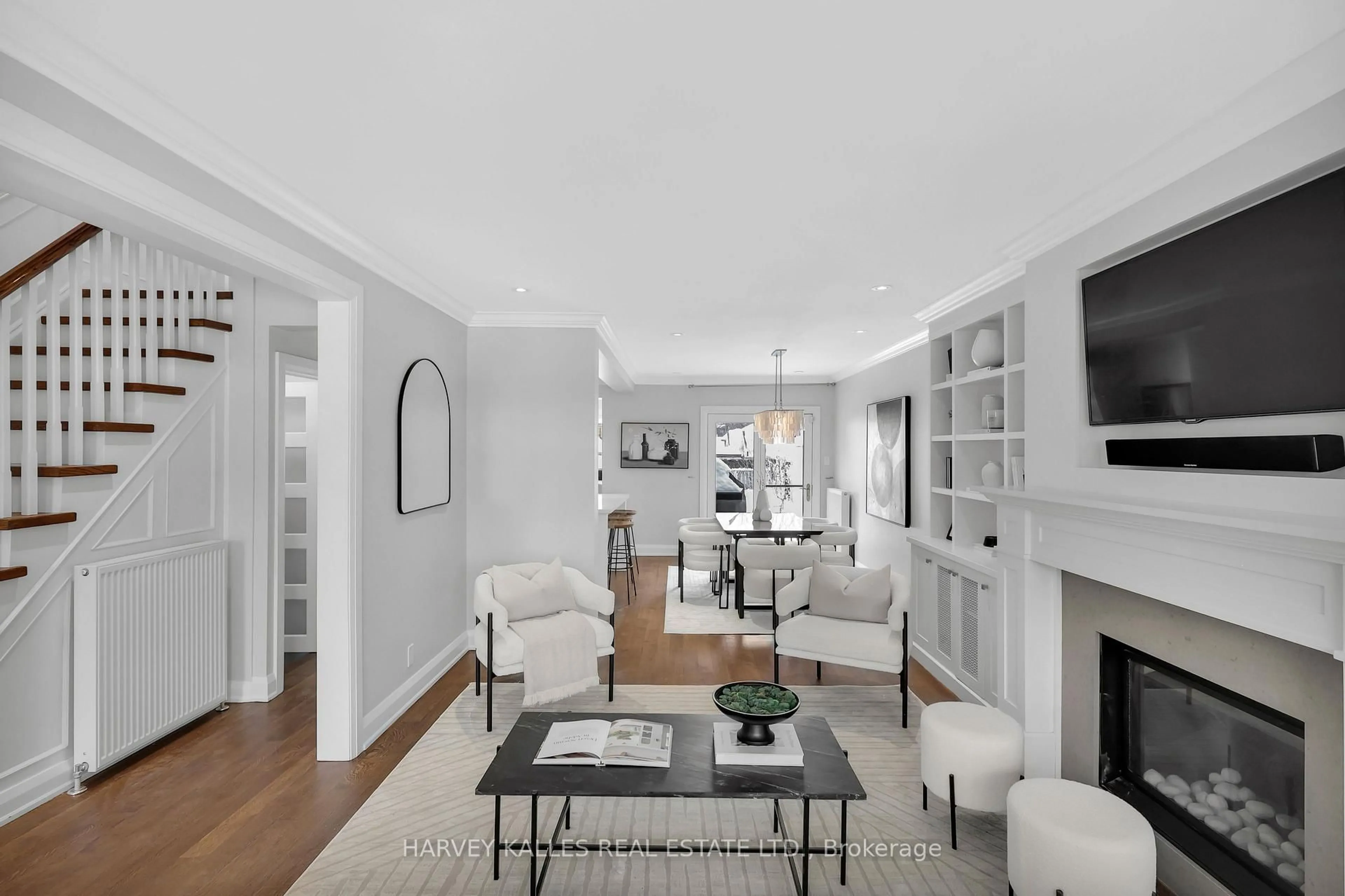 Living room with furniture, unknown for 50 Elm Rd, Toronto Ontario M5M 3T4