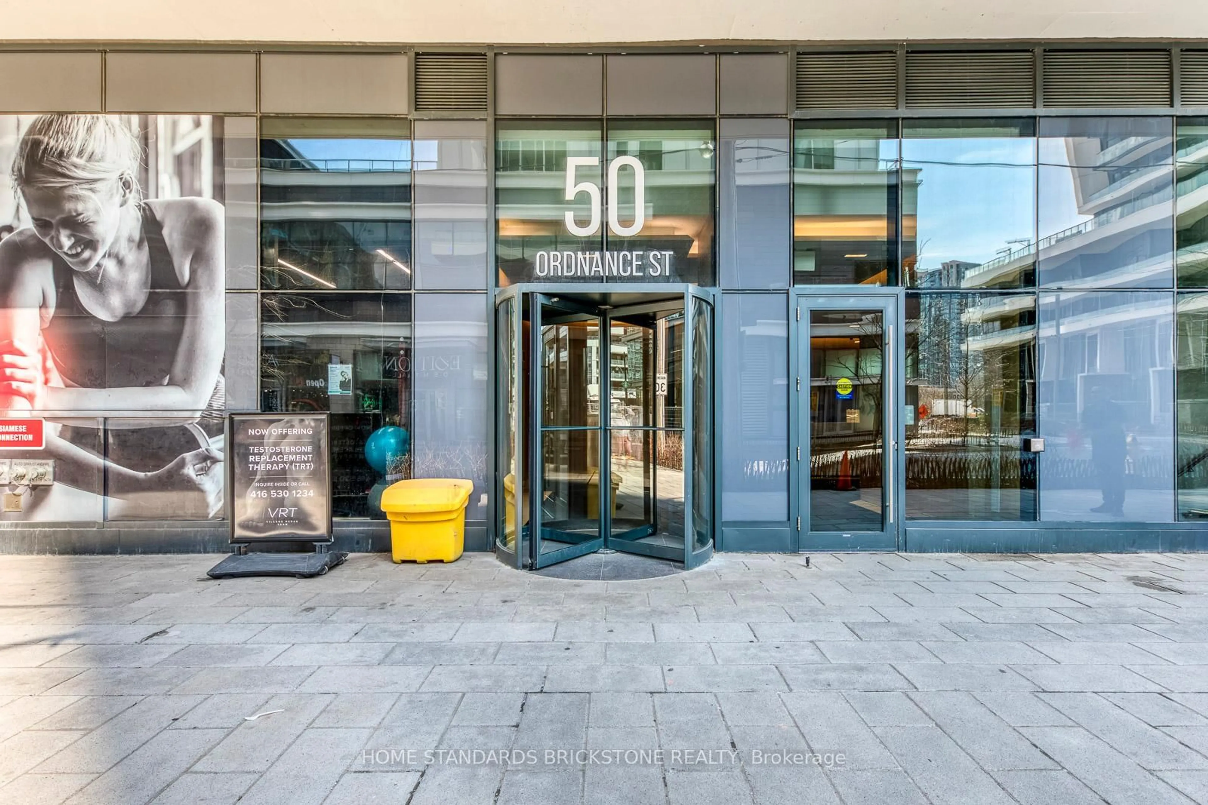 Indoor foyer for 50 Ordnance St #2212, Toronto Ontario M6K 0C9