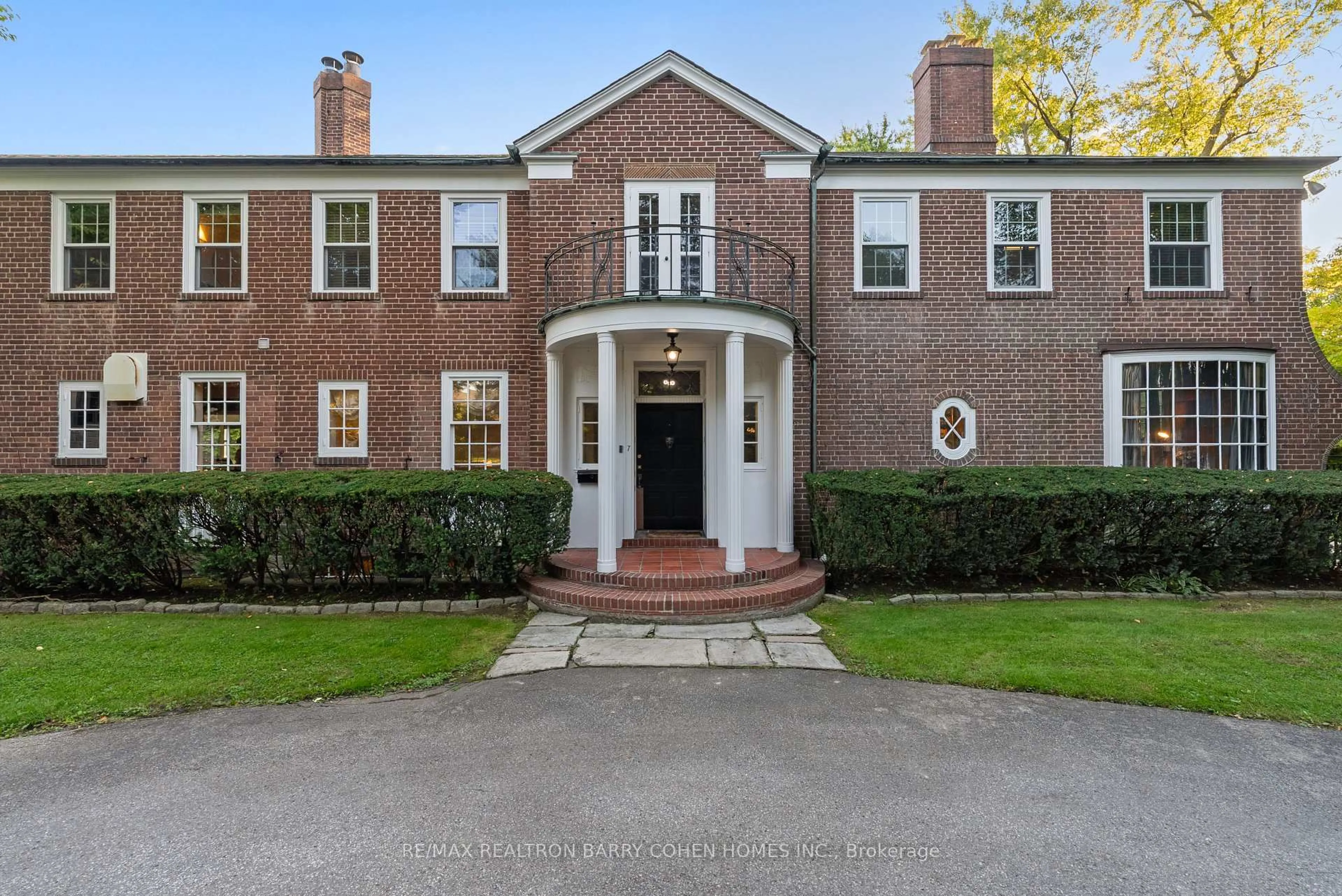 Home with brick exterior material, street for 7 Alderbrook Dr, Toronto Ontario M3B 1E3