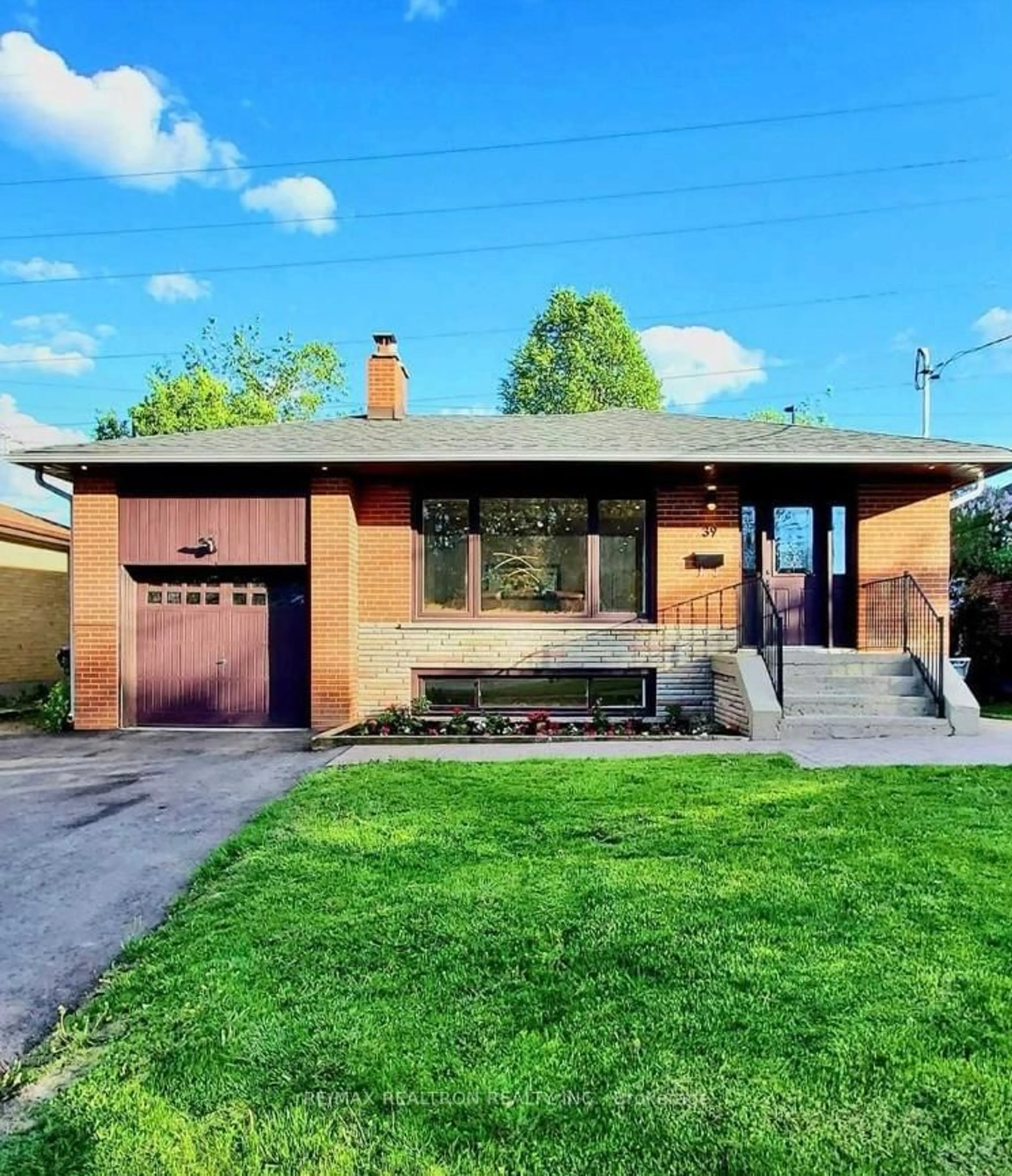 Home with brick exterior material, street for 39 Bowerbank Dr, Toronto Ontario M2M 1Z9