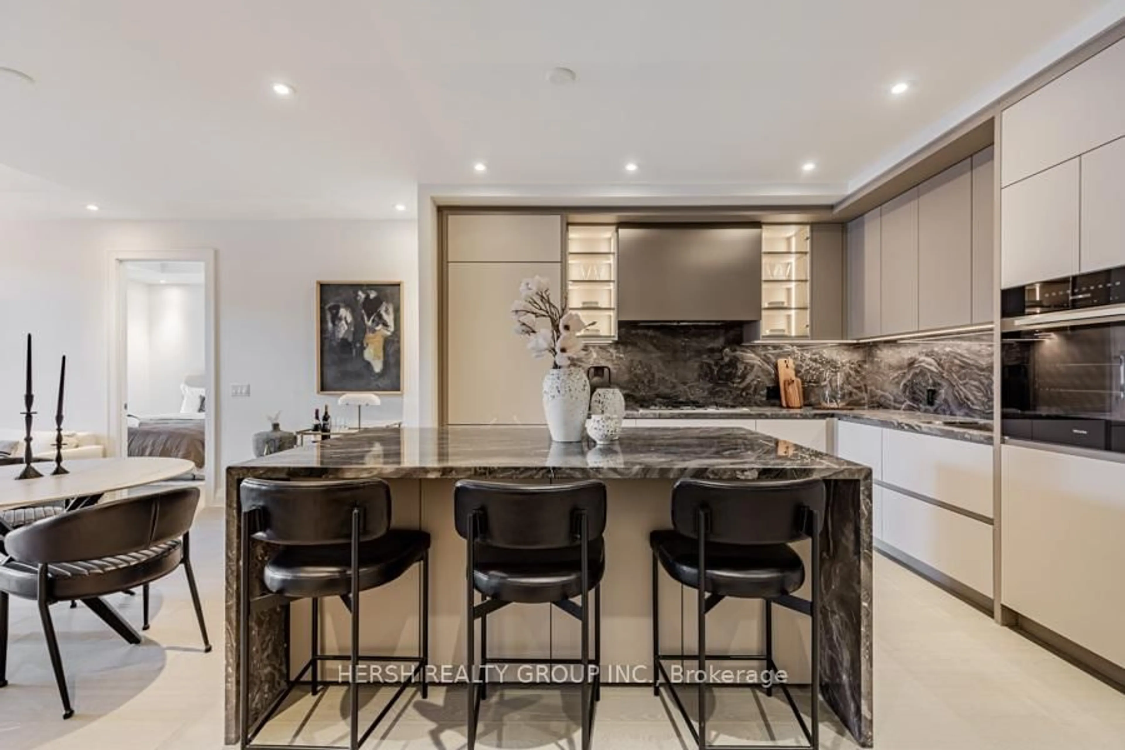 Contemporary kitchen, ceramic/tile floor for 2 Forest Hill Rd #208, Toronto Ontario M4V 2L3